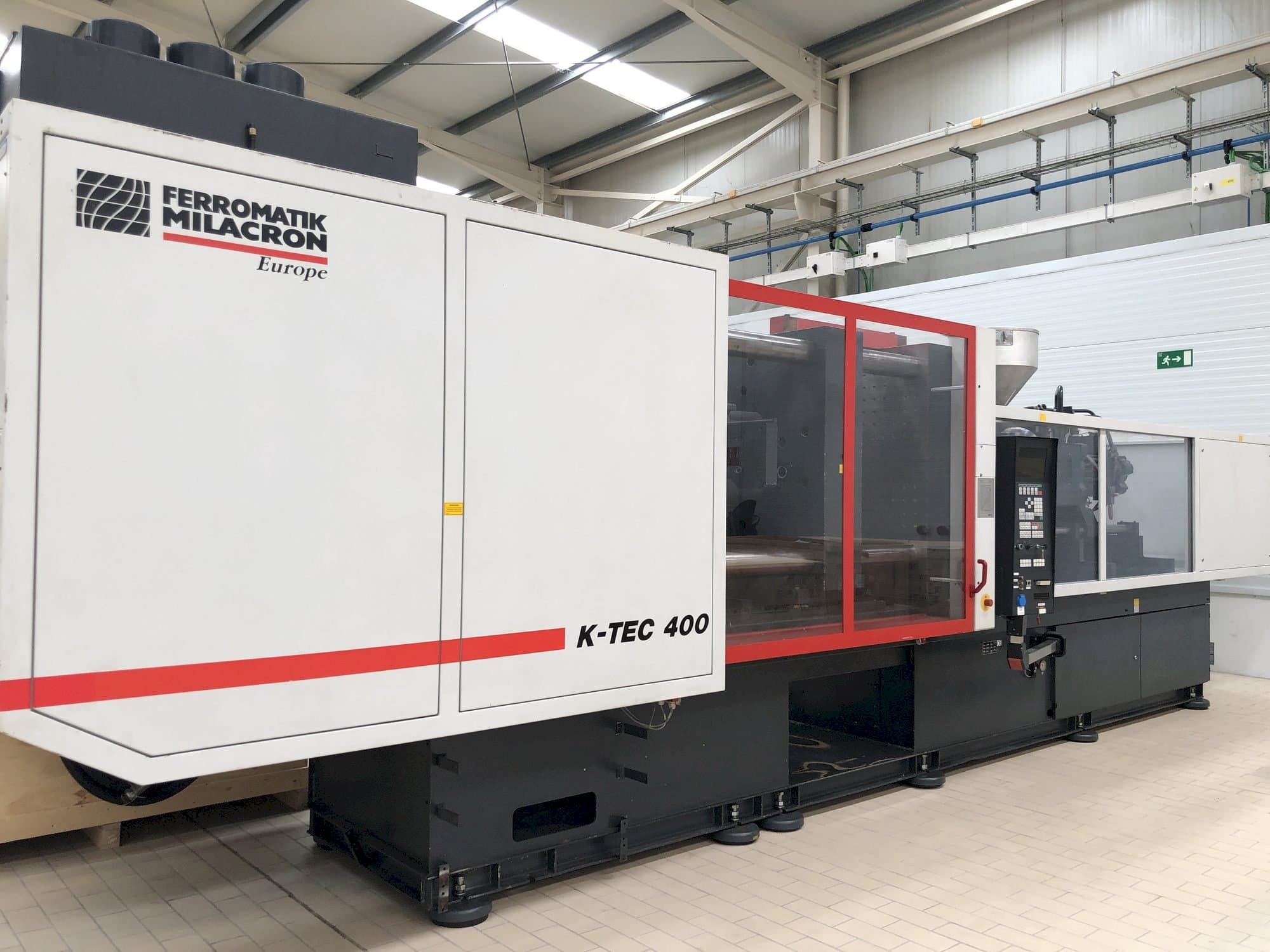 Front view of Ferromatik K-TEC400S  machine