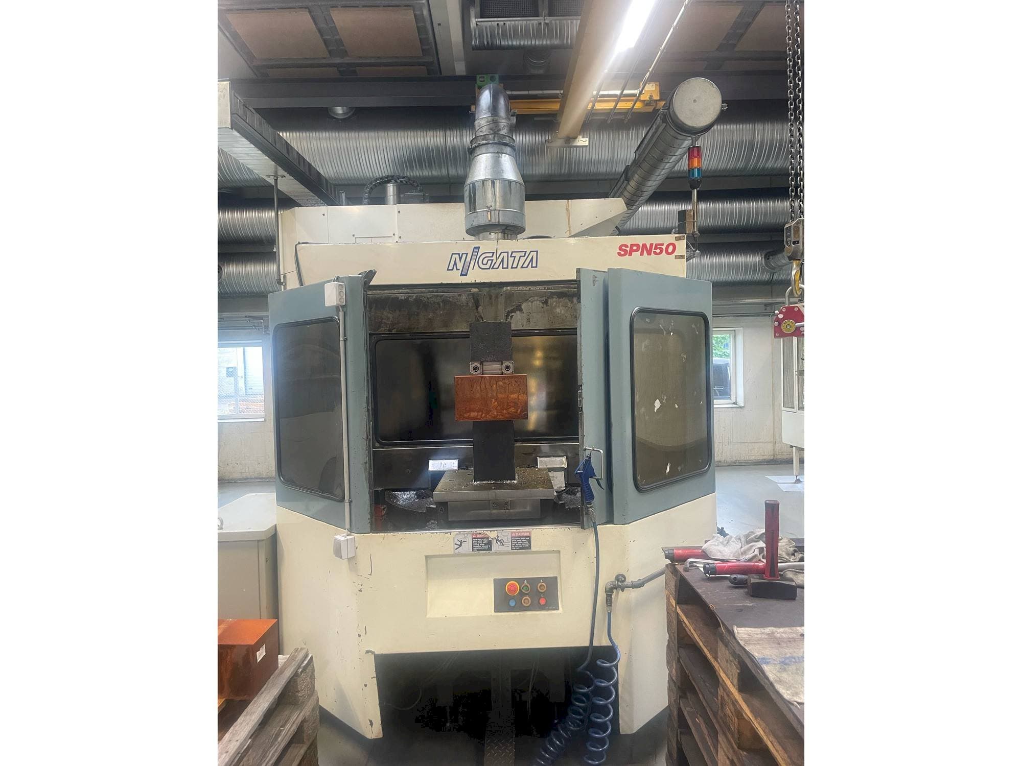 Front view of Niigata SPN 50  machine