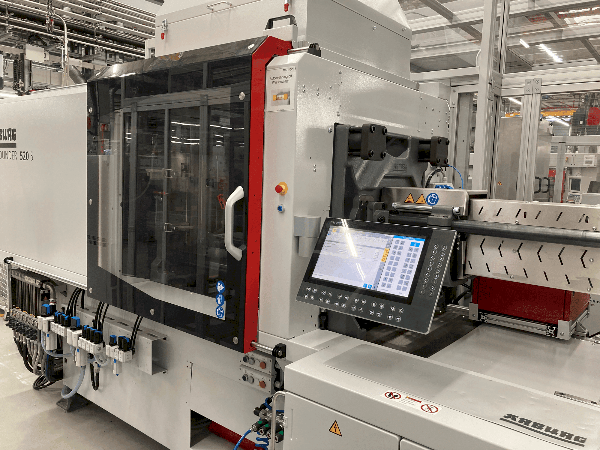 Front view of Arburg Allrounder 520 S 1600-400  machine