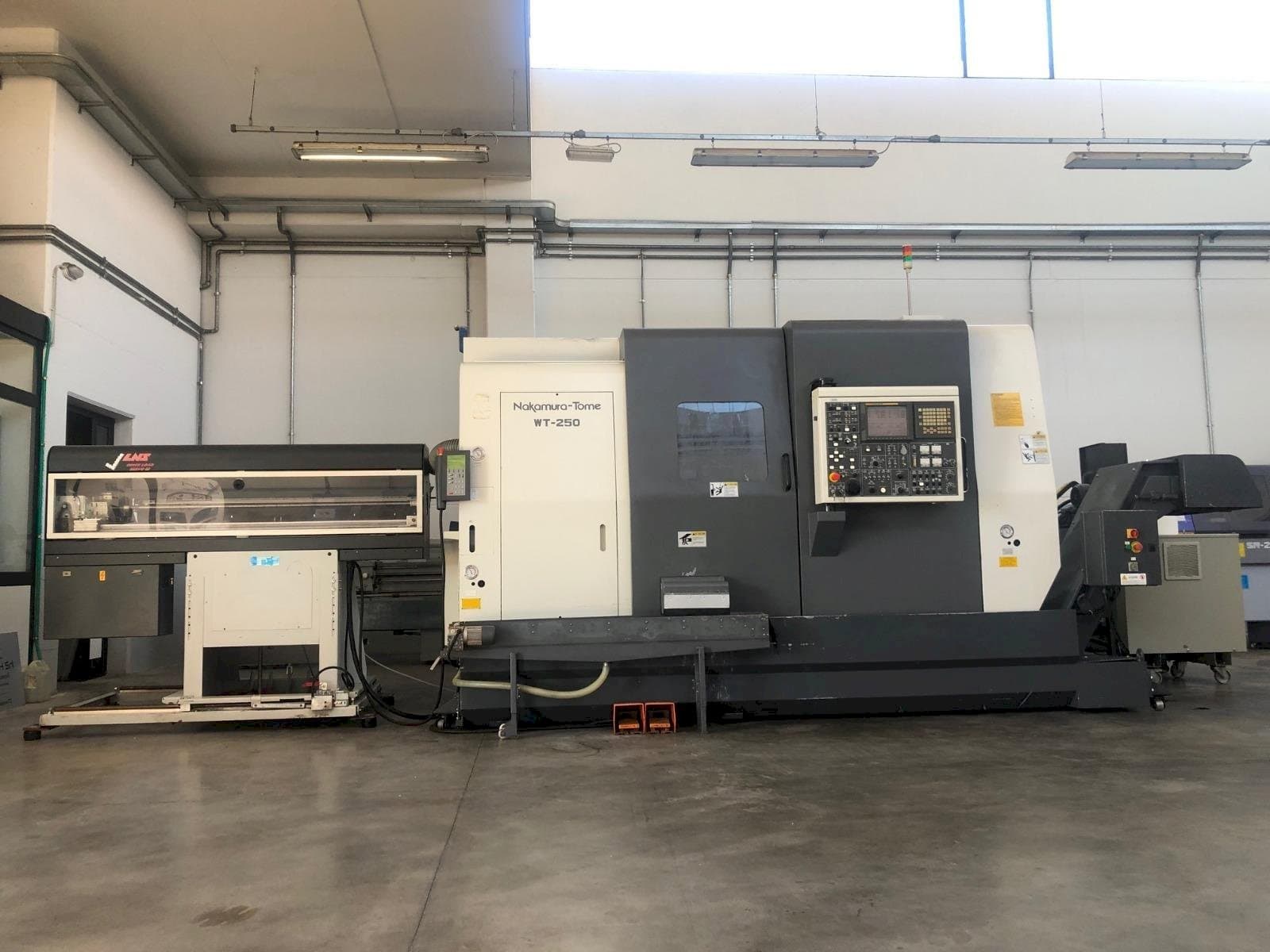 Front view of NAKAMURA-TOME WT-250 MMY  machine