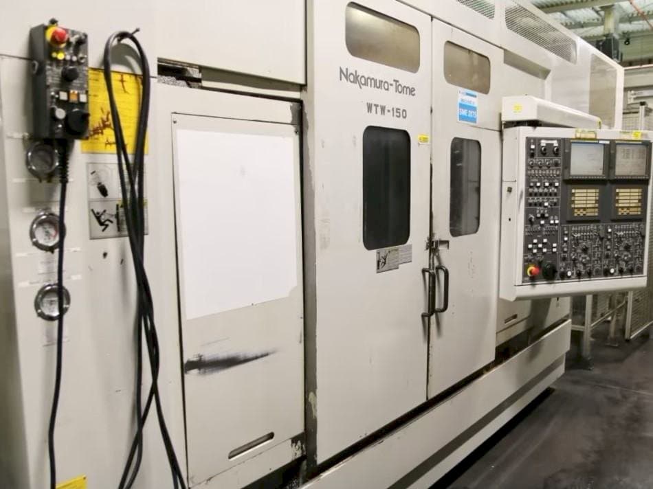 Left view of NAKAMURA-TOME WTW-150  machine