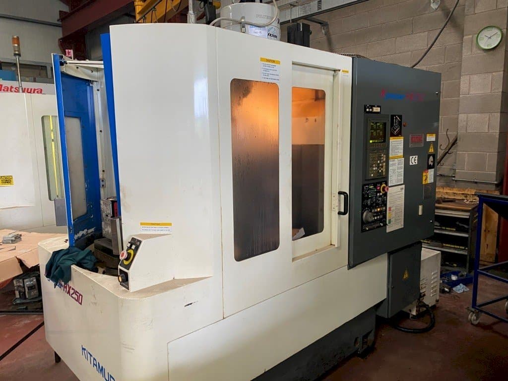 Front view of Kitamura Mycenter HX250  machine