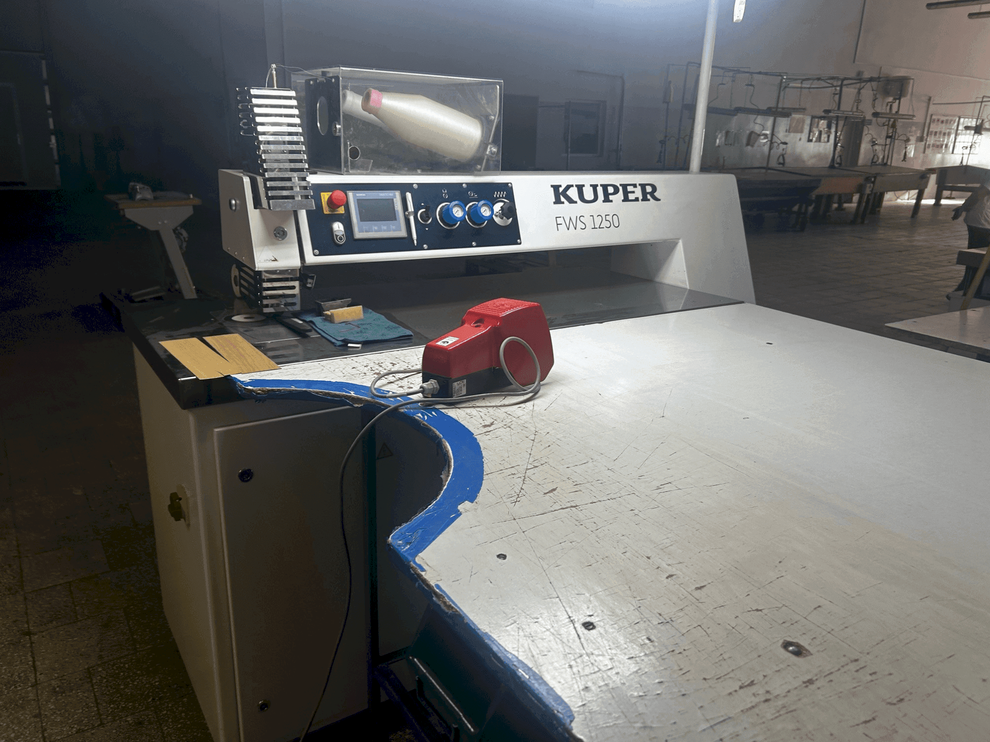 Front view of KUPER FWS 1250  machine