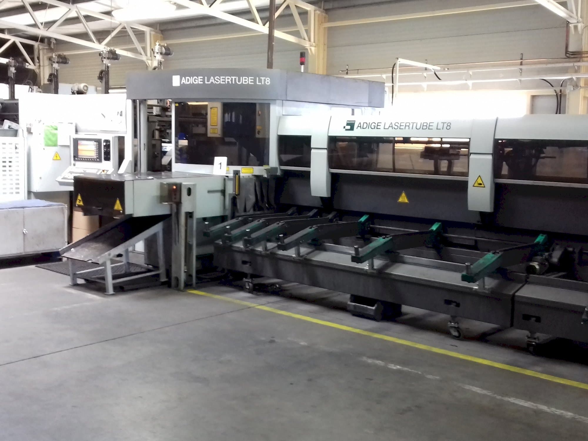 Front view of ADIGE LT 8  machine