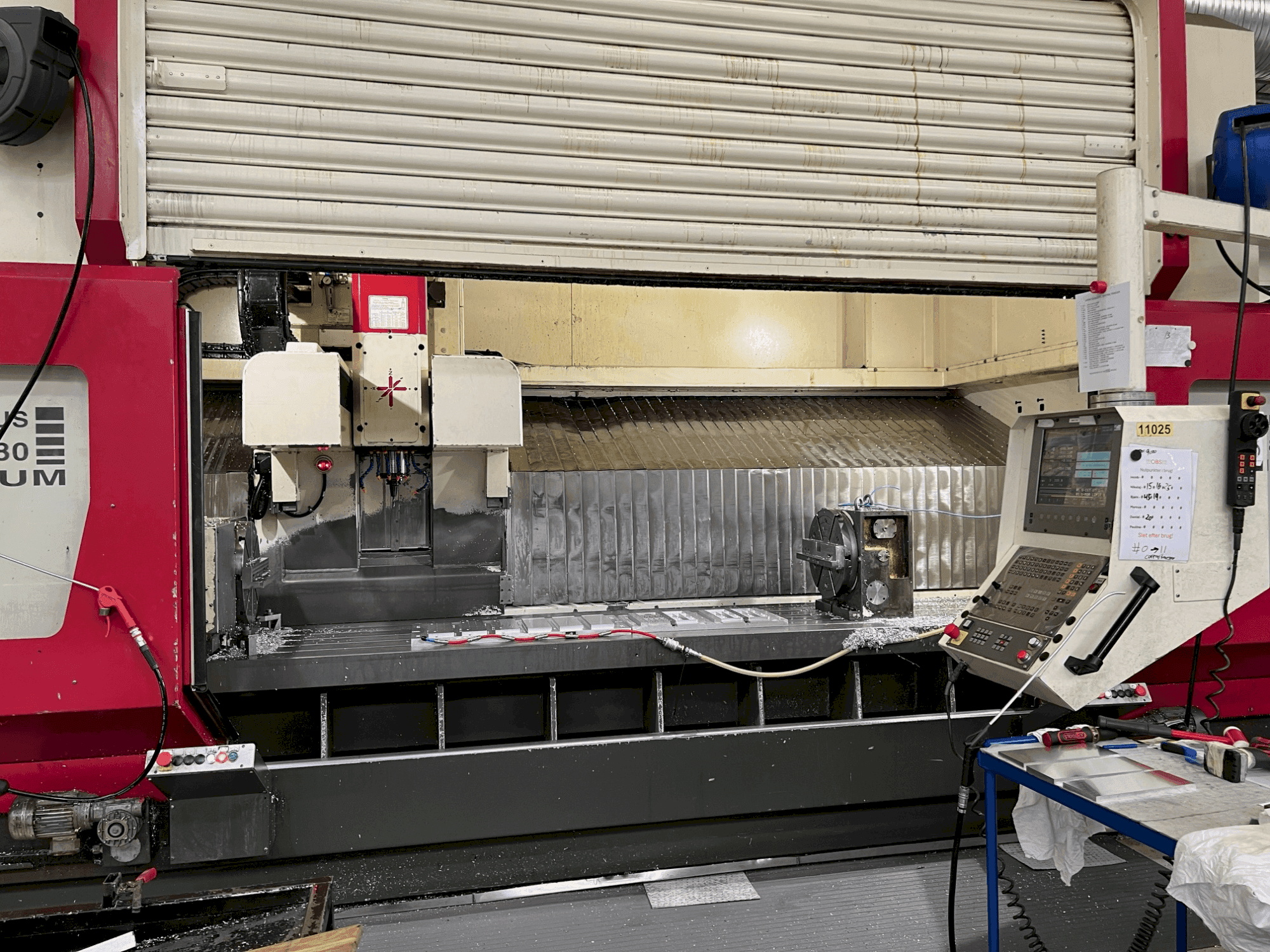 Front view of HEDELIUS CB80M-3200  machine