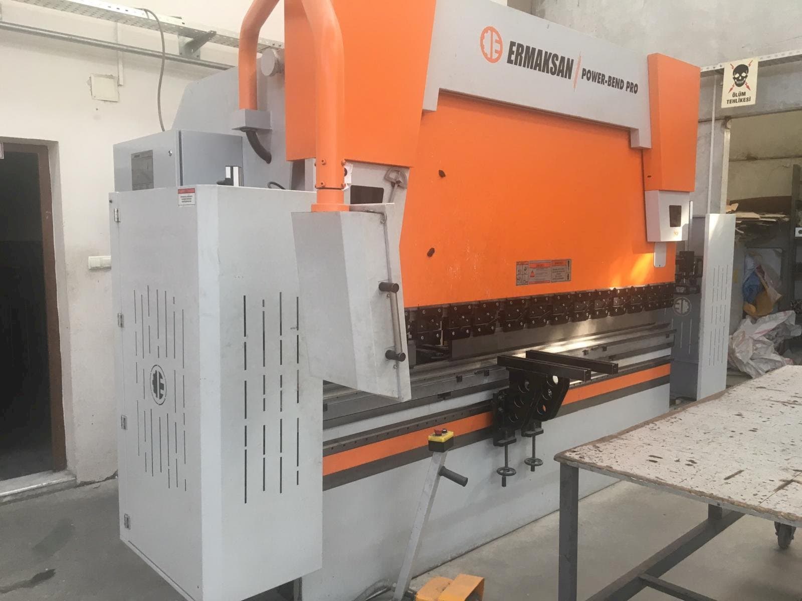 Front view of ERMAKSAN Power-Bend Pro 3100x135  machine