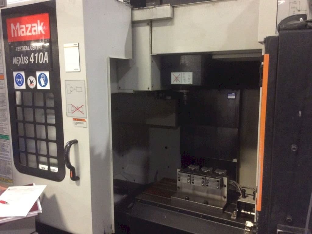 Front view of Mazak Nexus VCN 410A  machine