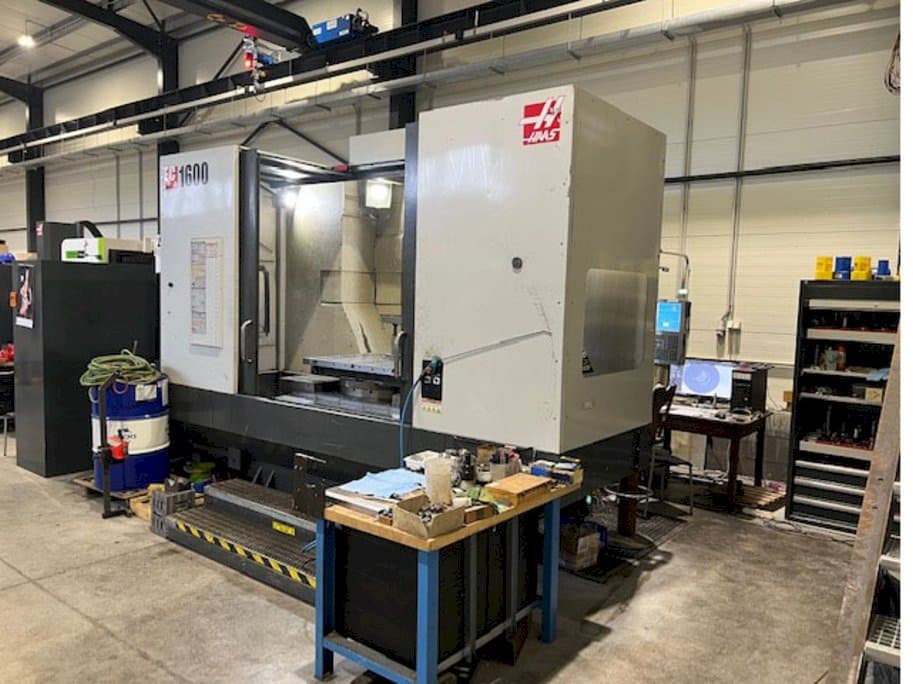 Front view of HAAS EC-1600  machine