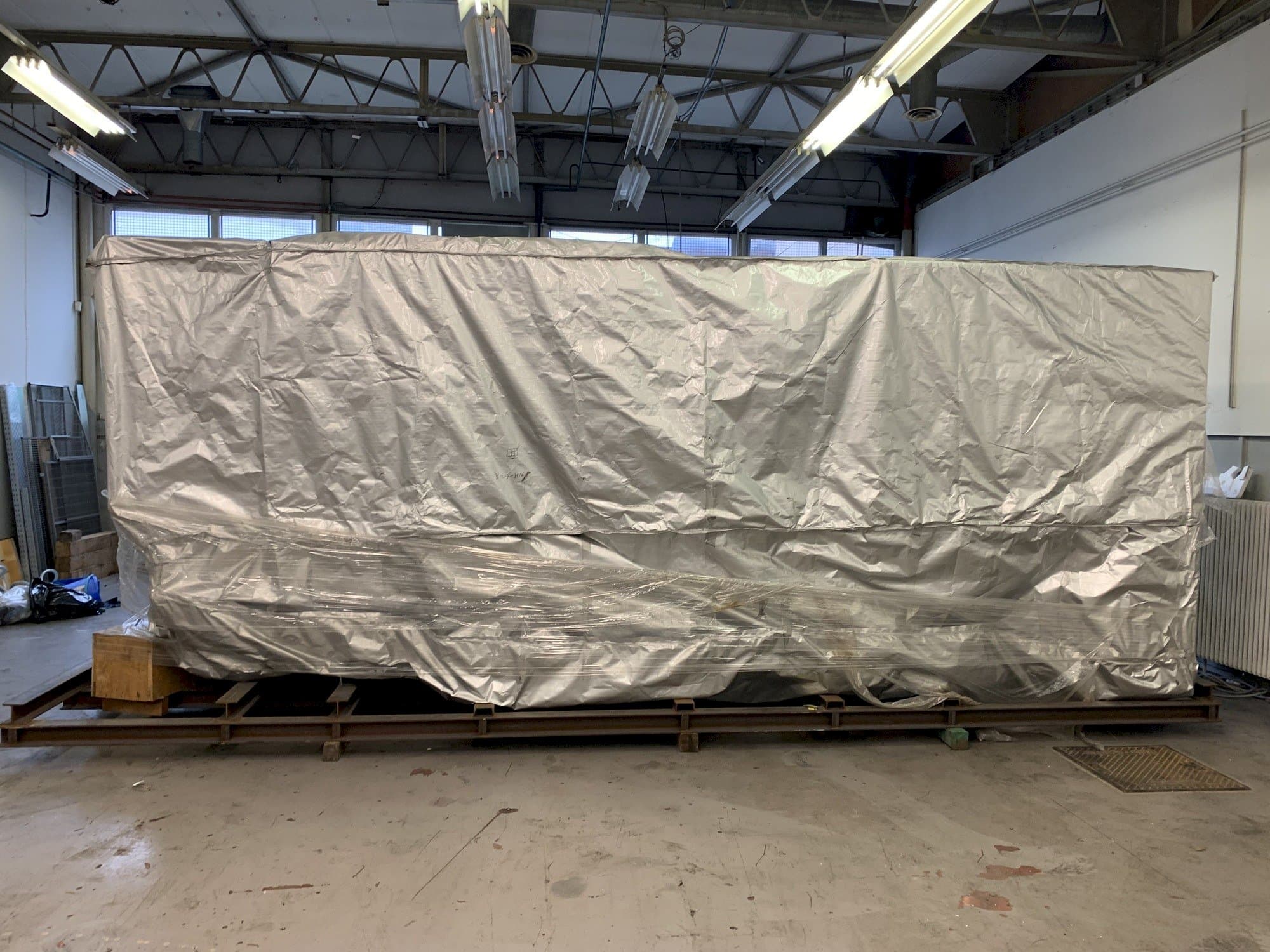 Front view of YCM NH 500A  machine