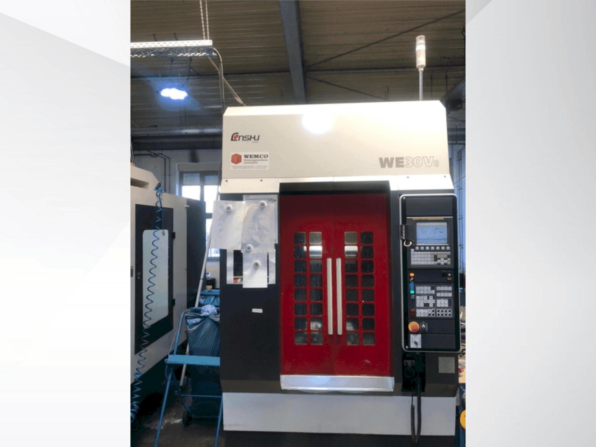 Front view of Enshu WE30Ve  machine