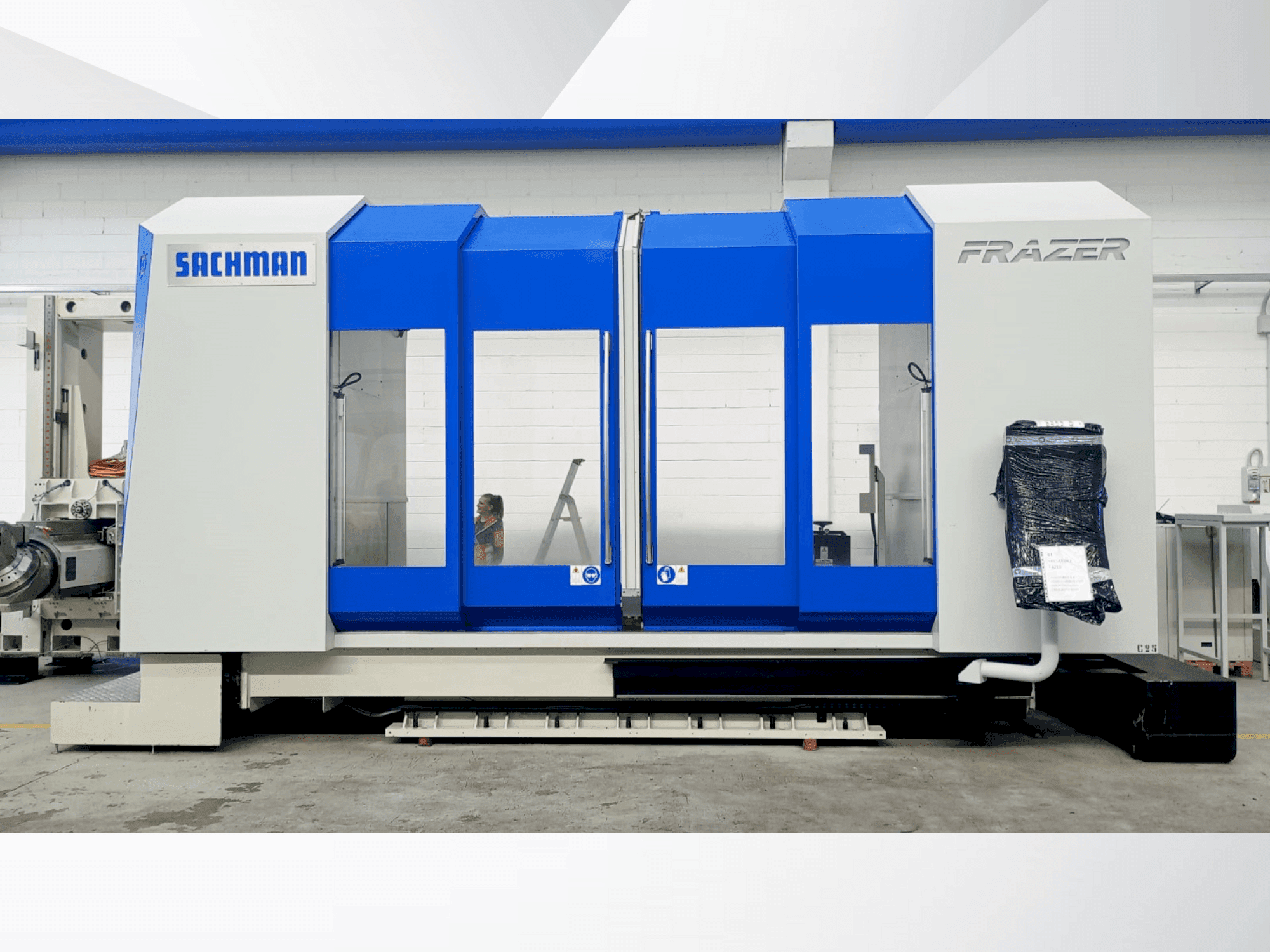 Front view of JOBS FRAZER  machine