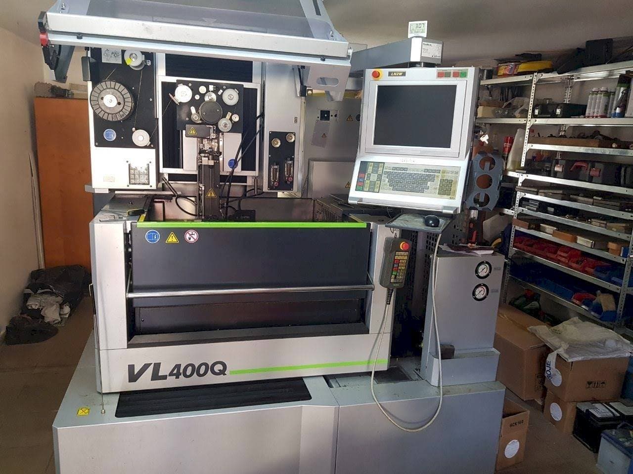 Front view of Sodick VL 400Q  machine
