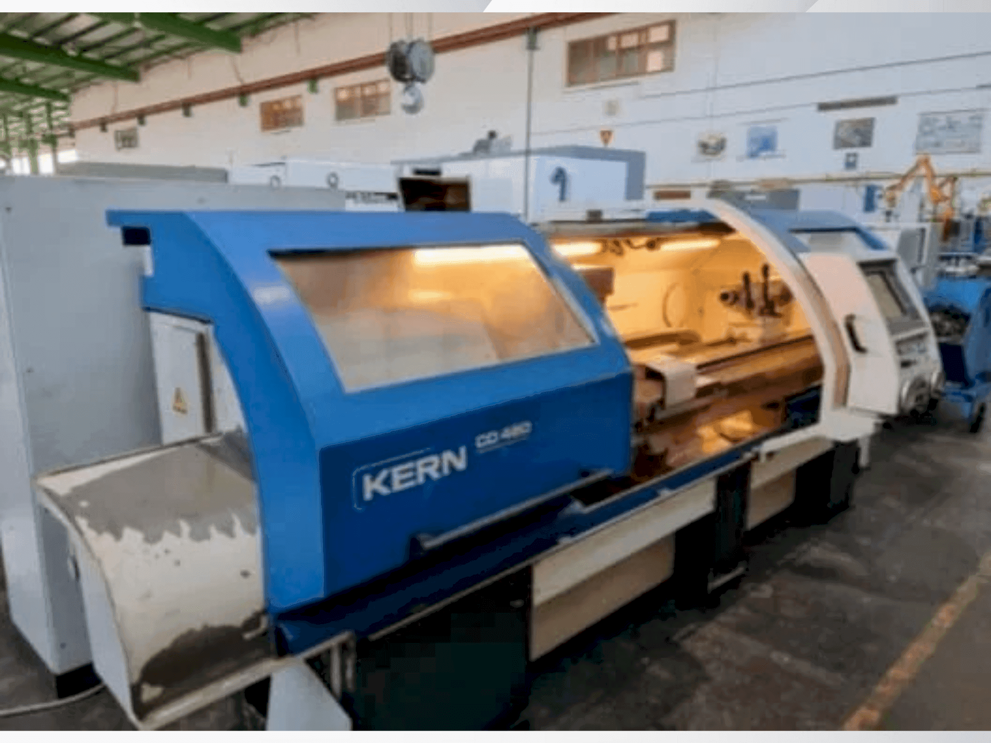 Front view of KERN CD 480/2000  machine