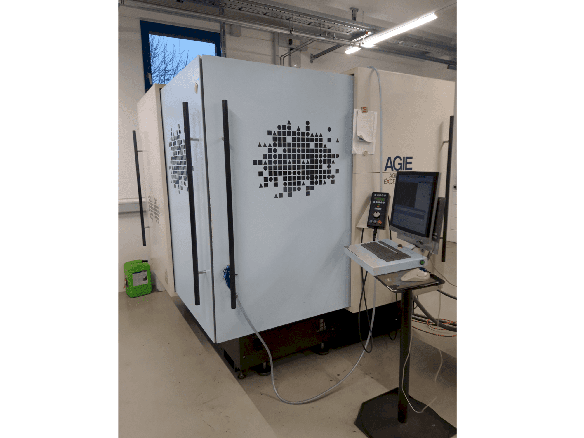 Front view of AGIE Agiecut Excellence 2F  machine