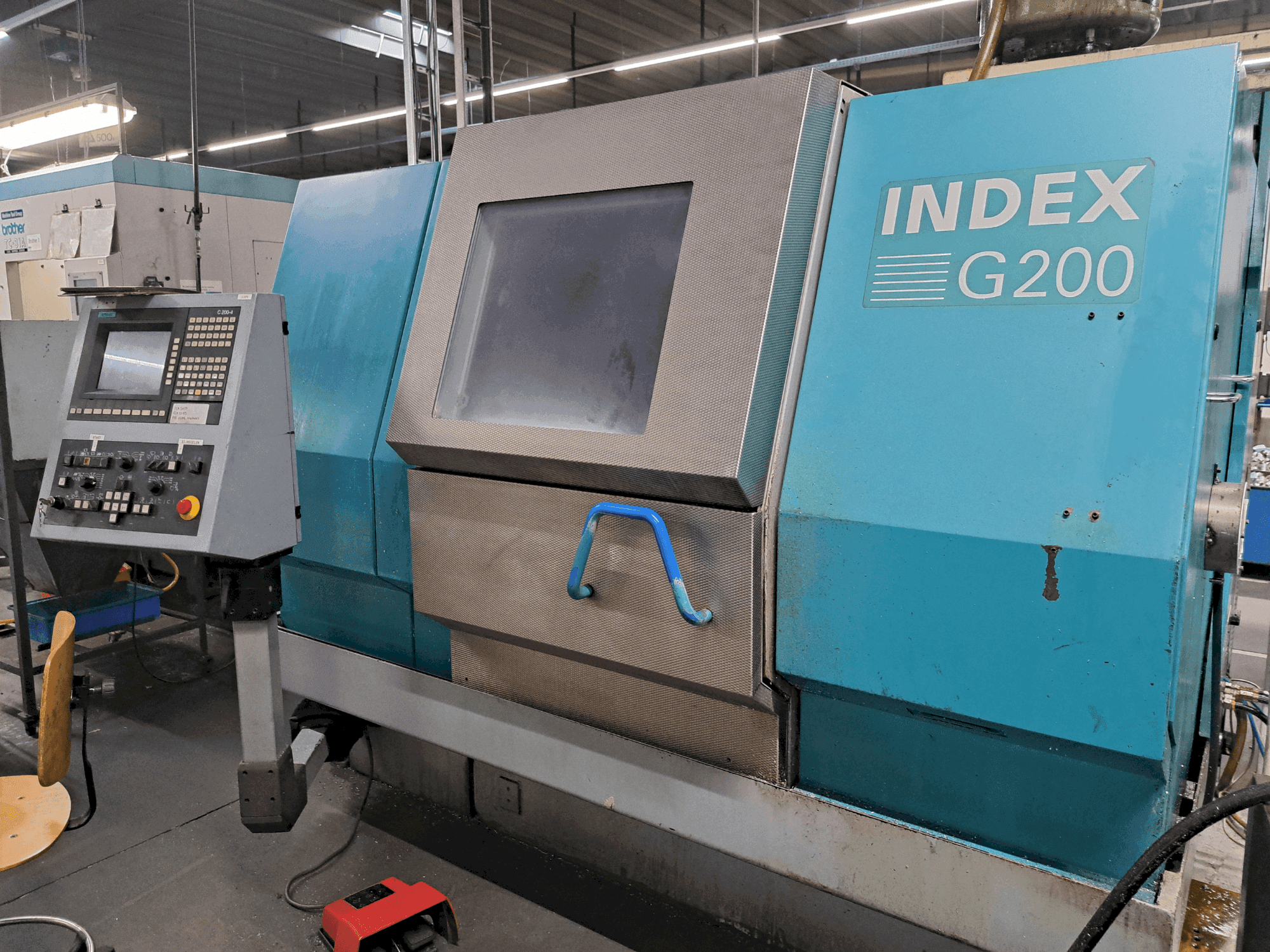 Front view of Index G200  machine