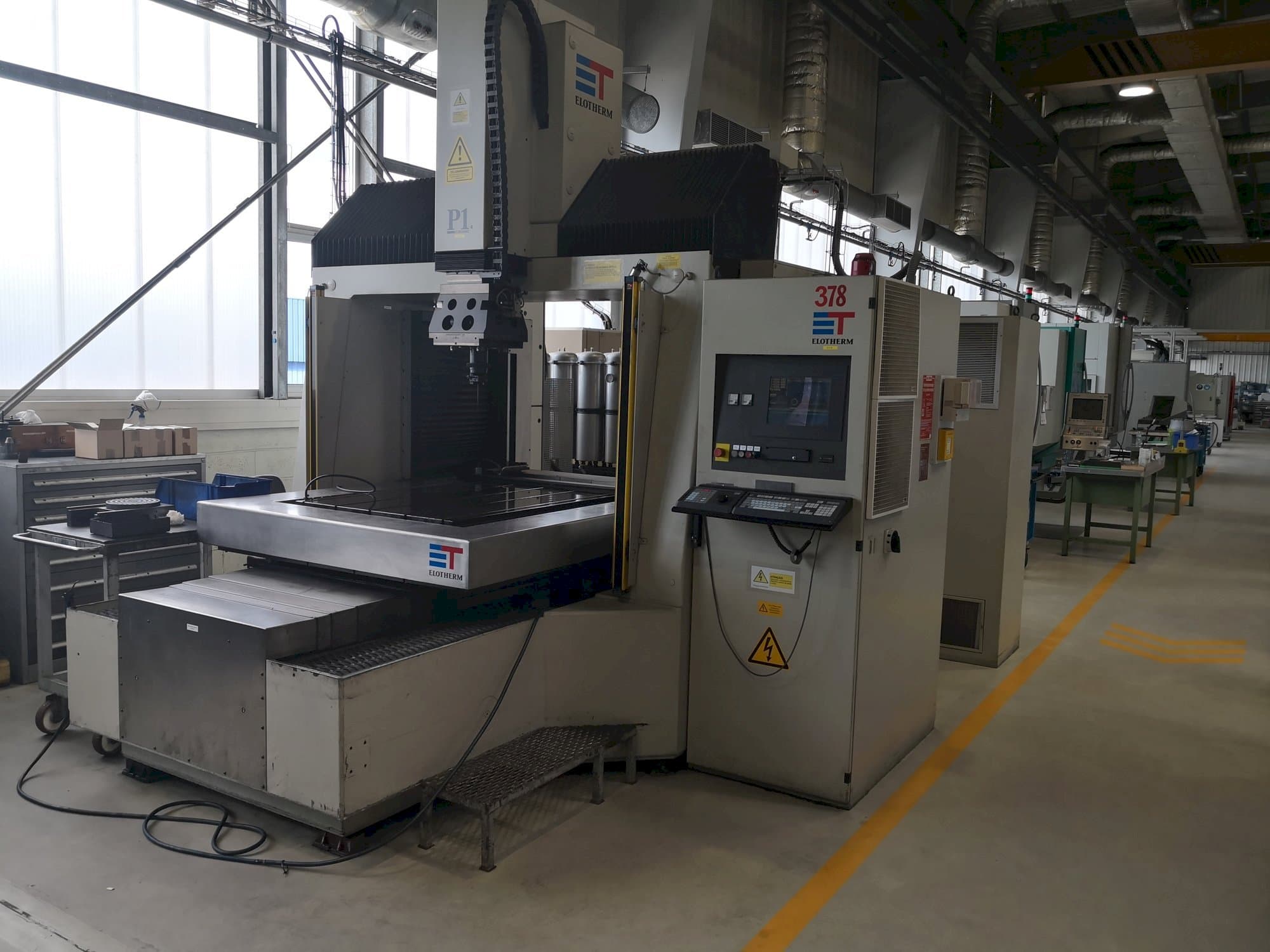 Front view of ELOTHERM ELBOMAT P1  machine