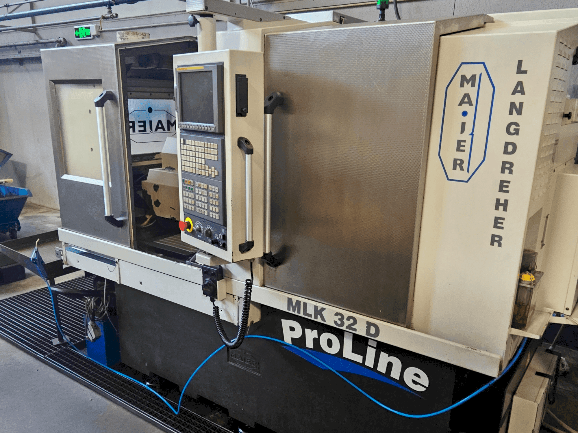 Front view of Maier MLK 32D  machine