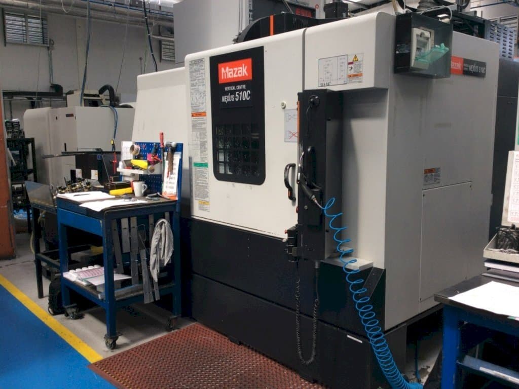 Front view of Mazak Nexus VCN 510C  machine