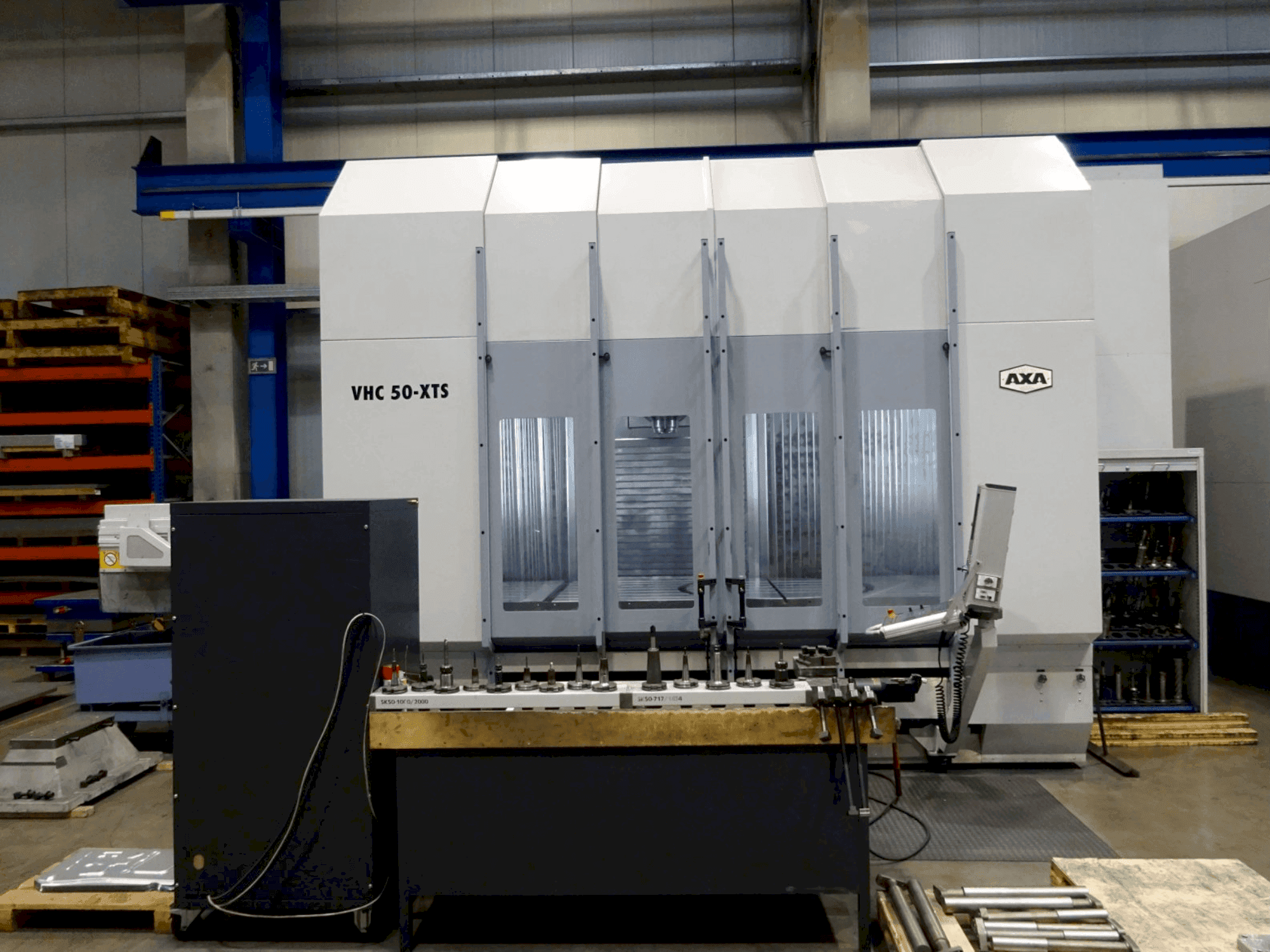 Front view of AXA VHC 50-XTS  machine