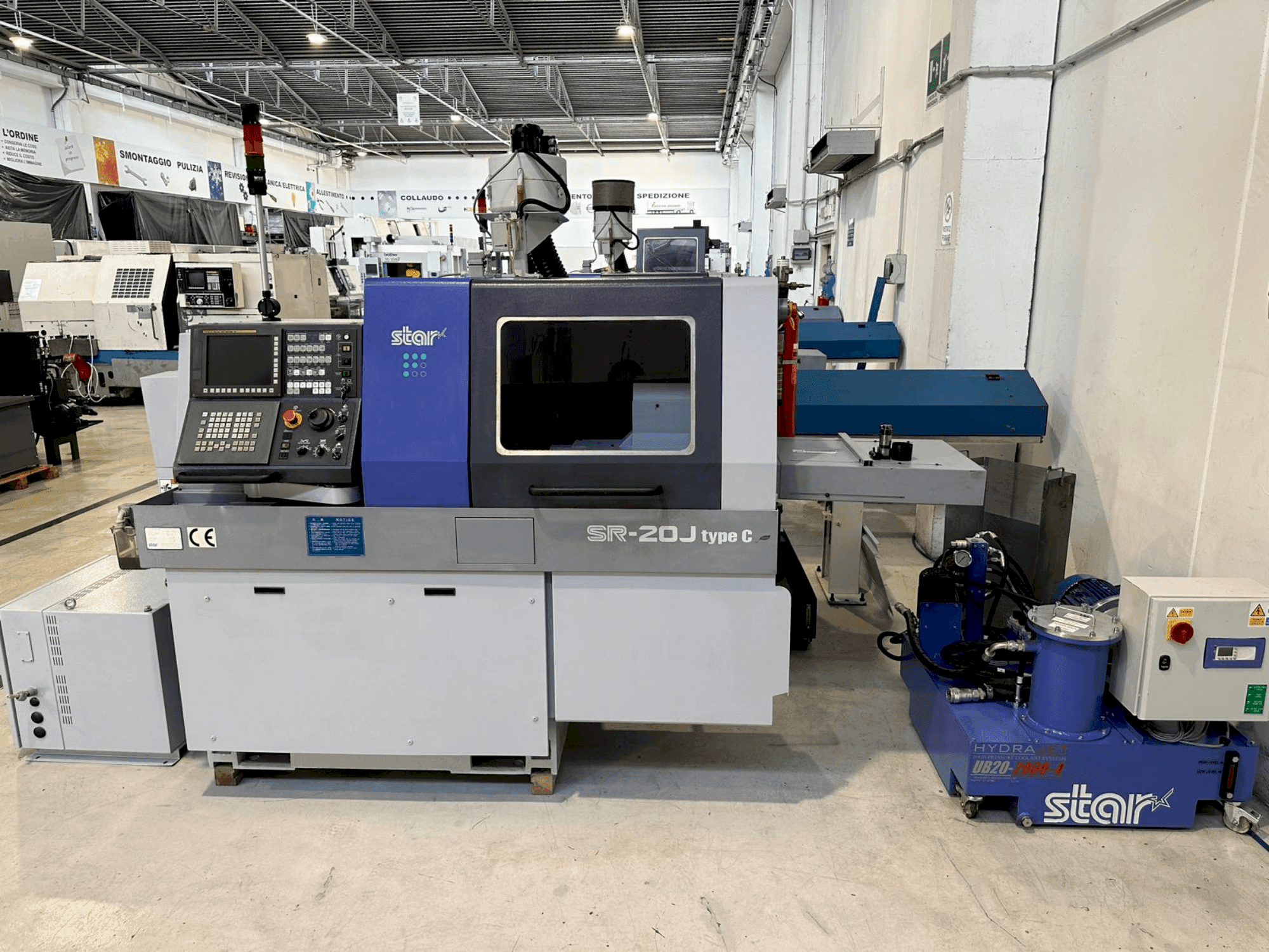 Front view of Star SR-20J type C  machine