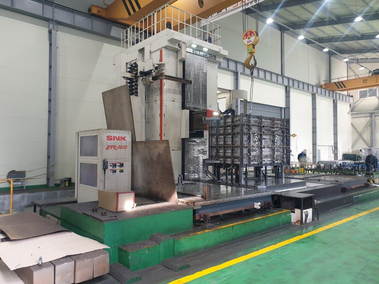 Front view of SNK BFR-3500  machine