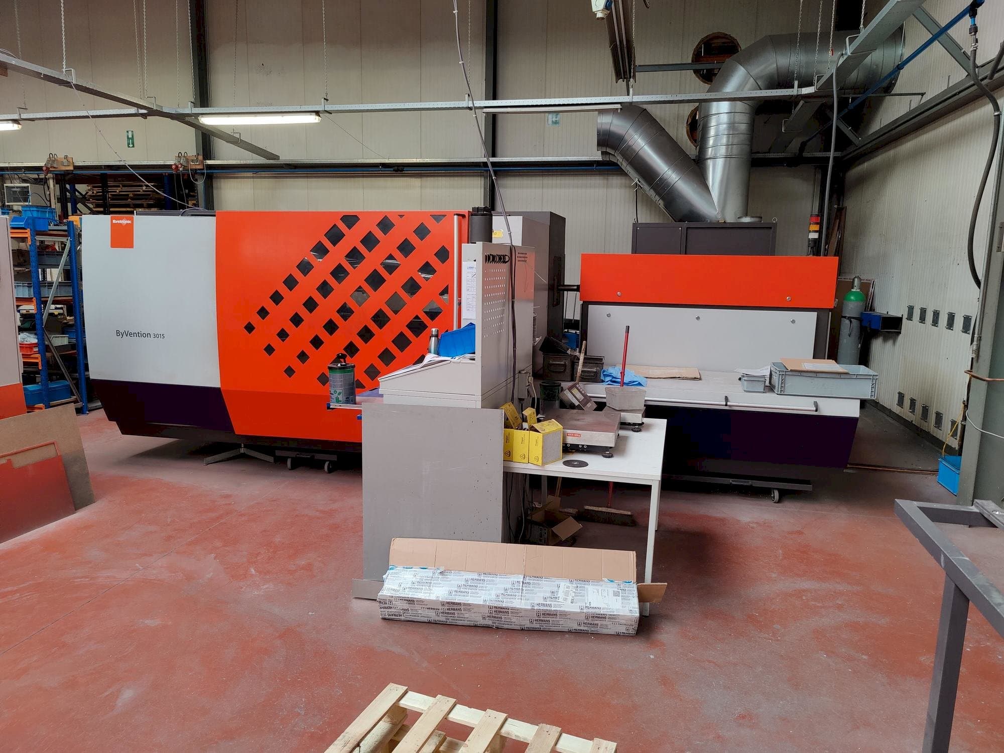 Front view of Bystronic ByVention 3015  machine