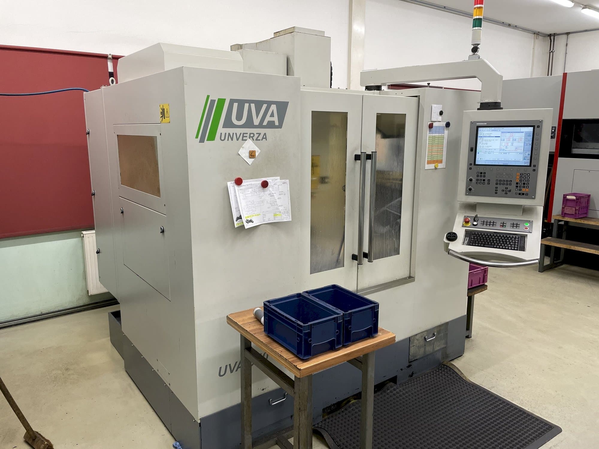 Front view of  HOMMEL UNVERZAGT UVA 550 Plus  machine