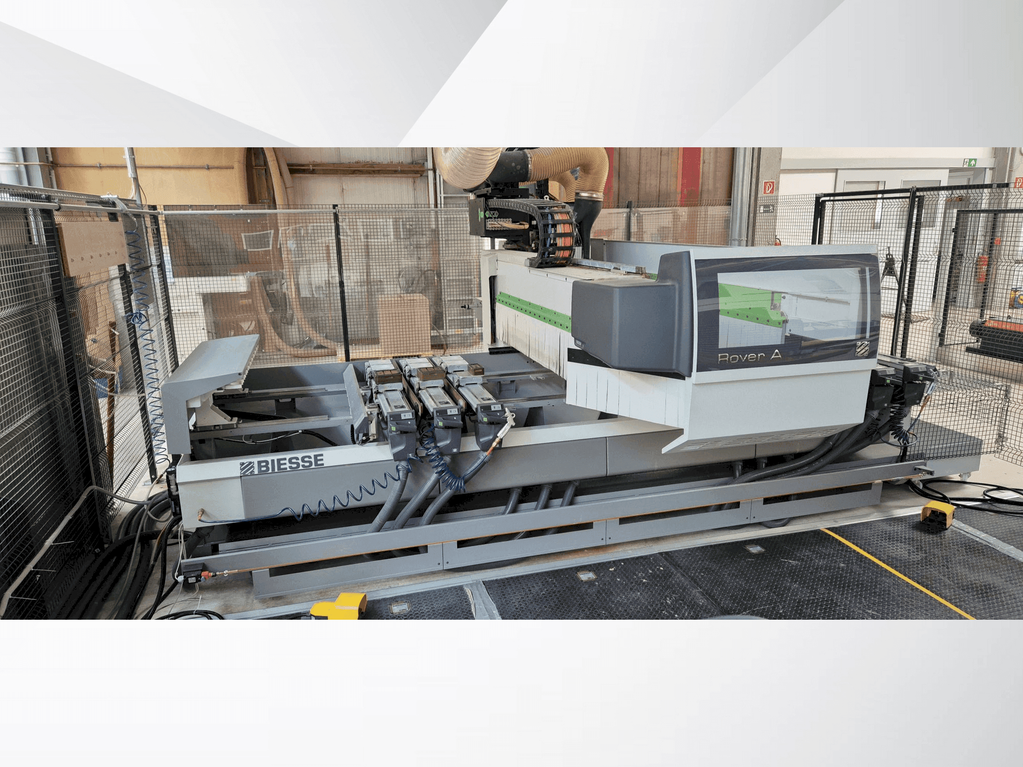 Front view of BIESSE Rover A ATS  machine