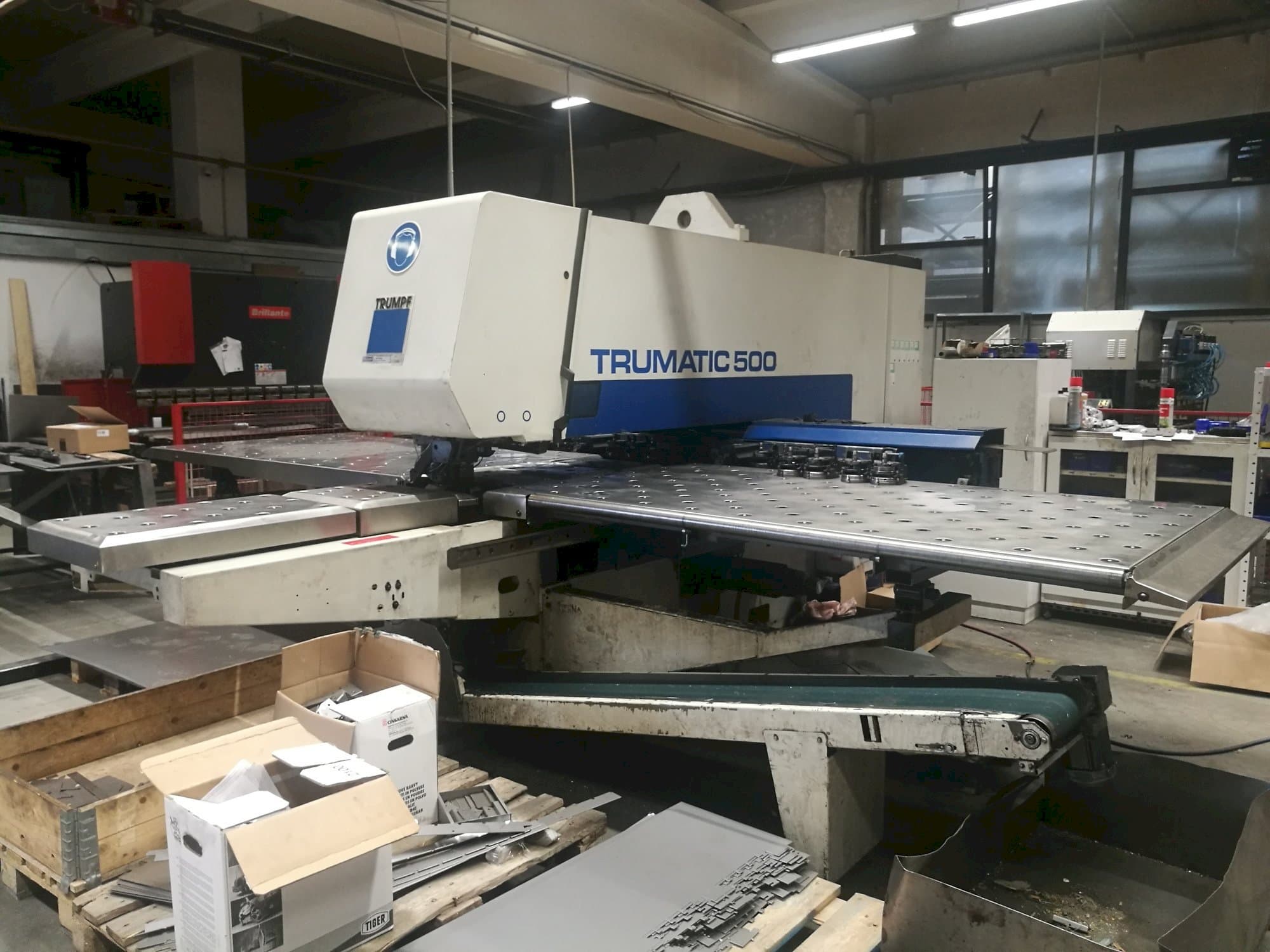 Front view of Trumpf Trumatic 500  machine