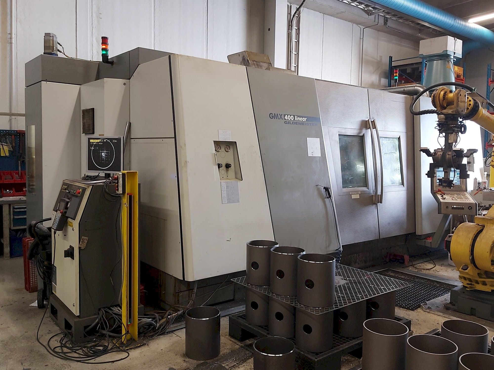 Front view of Gildemeister GMX 400 Linear  machine