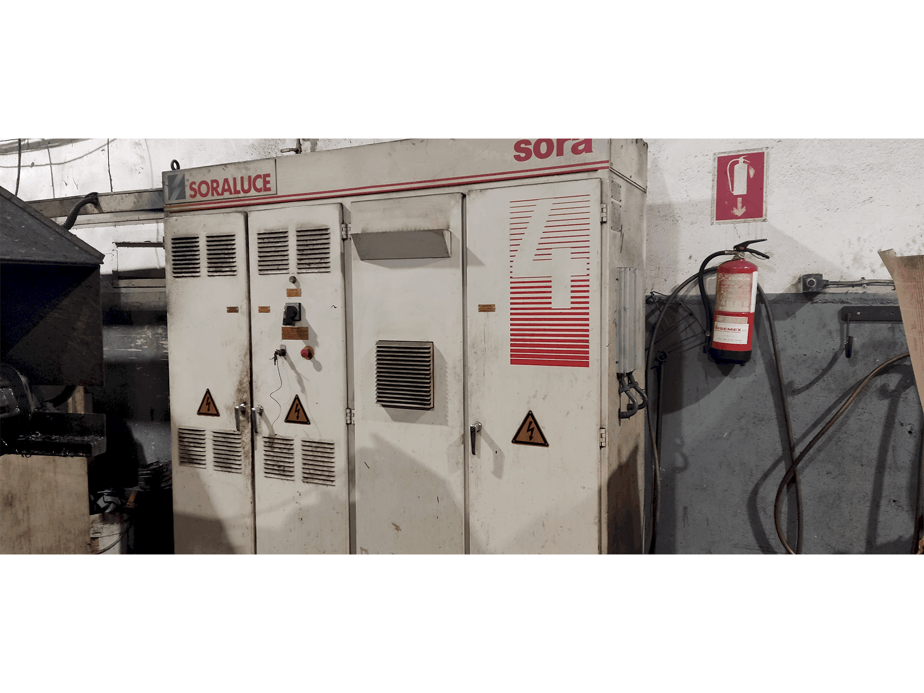 Front view of Soraluce SORA 4  machine