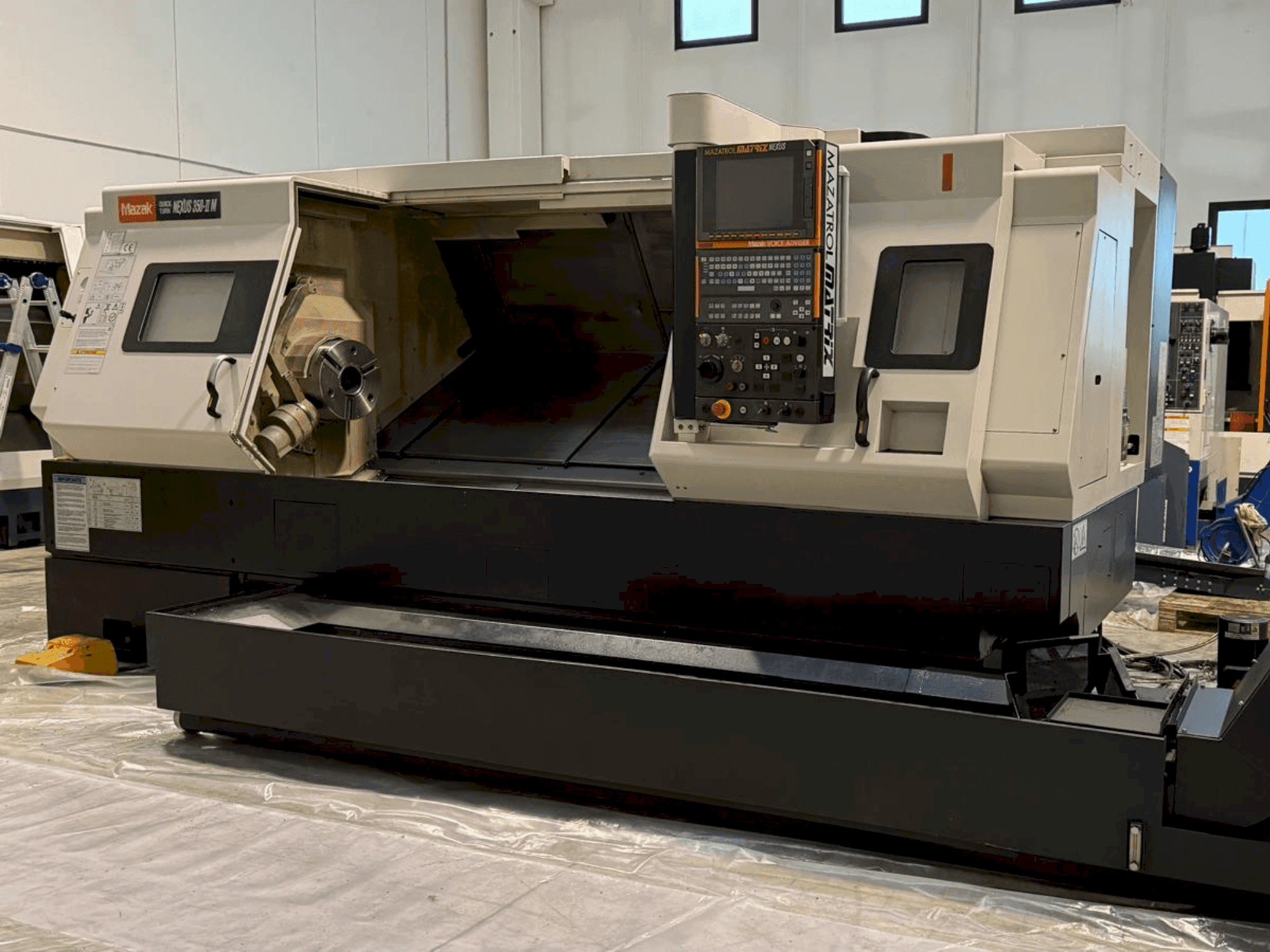 Front view of Mazak QT Nexus 350 II M  machine