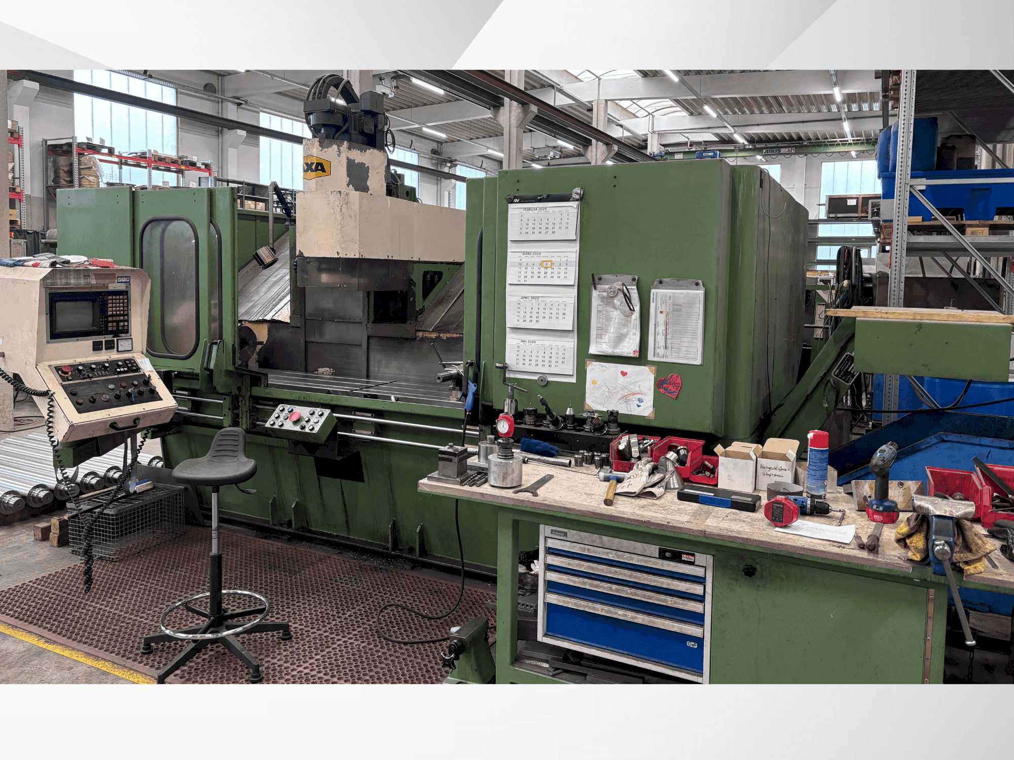 Front view of AXA VSC 2 M  machine