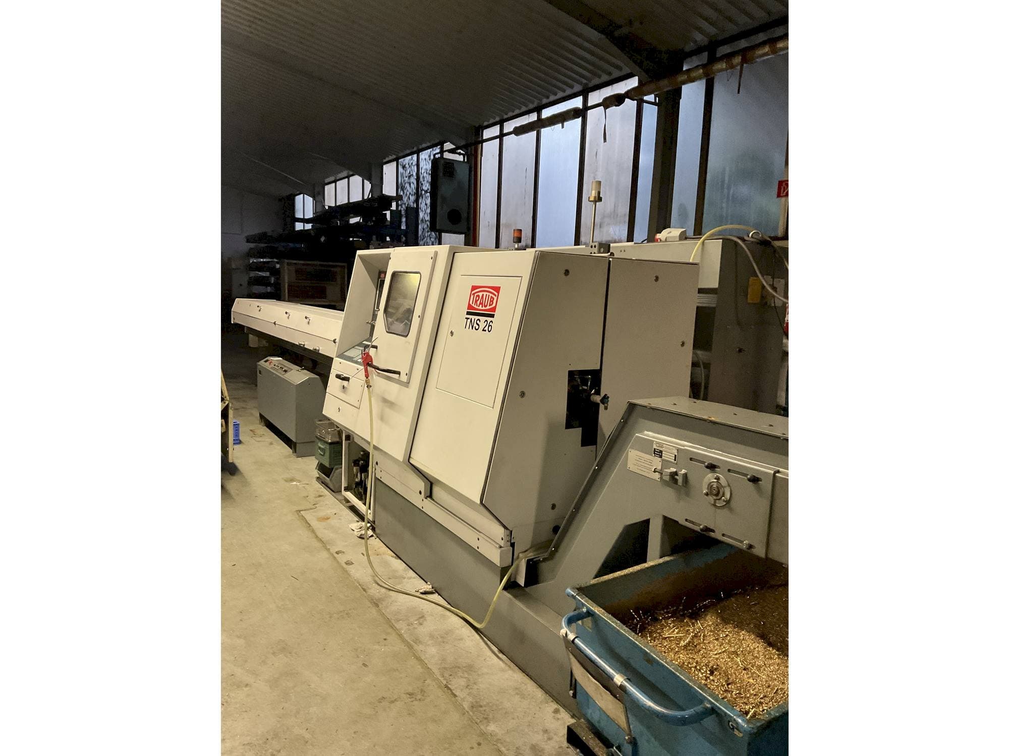 Front view of TRAUB TNS 26 DGY  machine