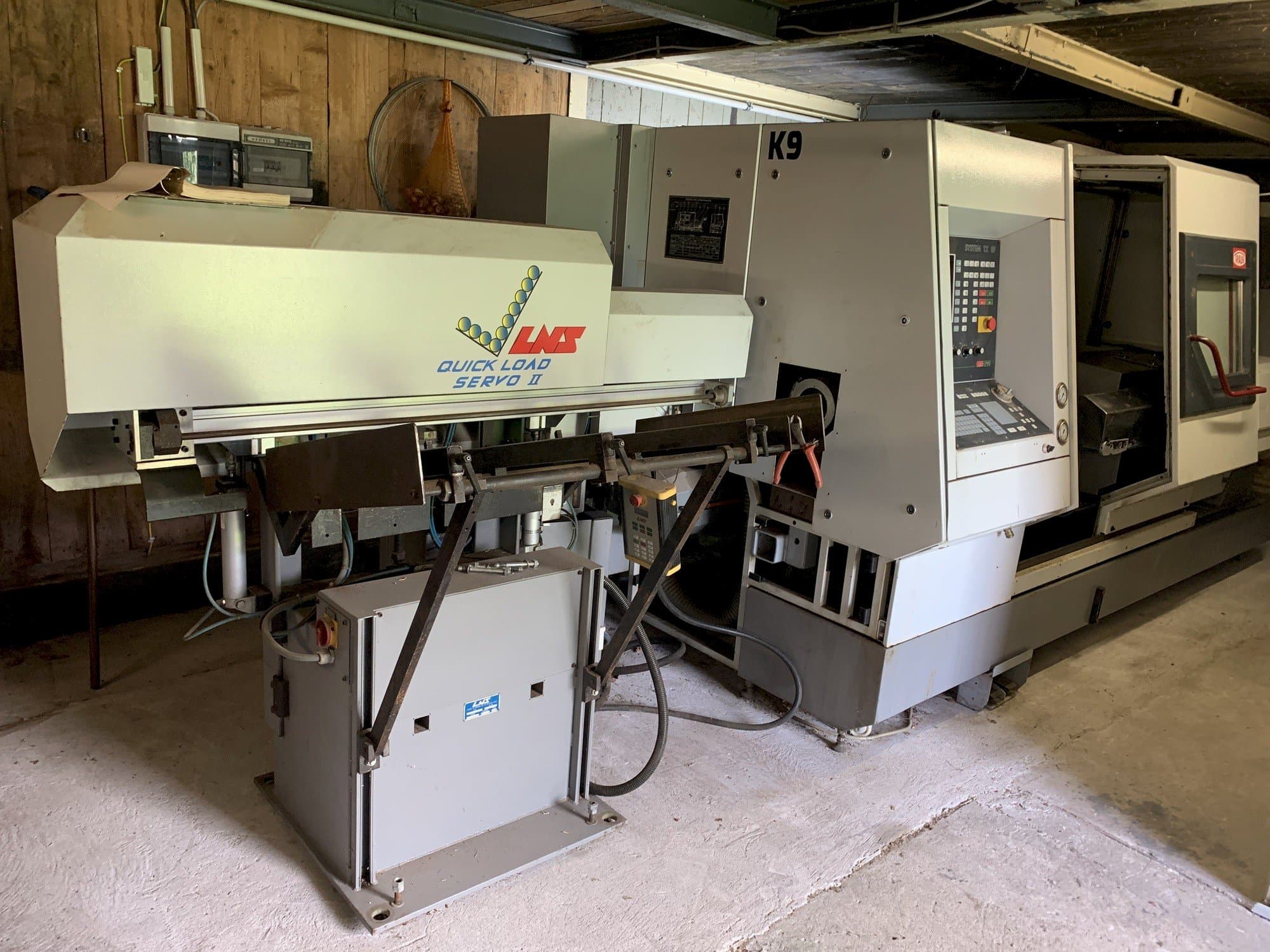 Front view of TRAUB TND 350 G  machine