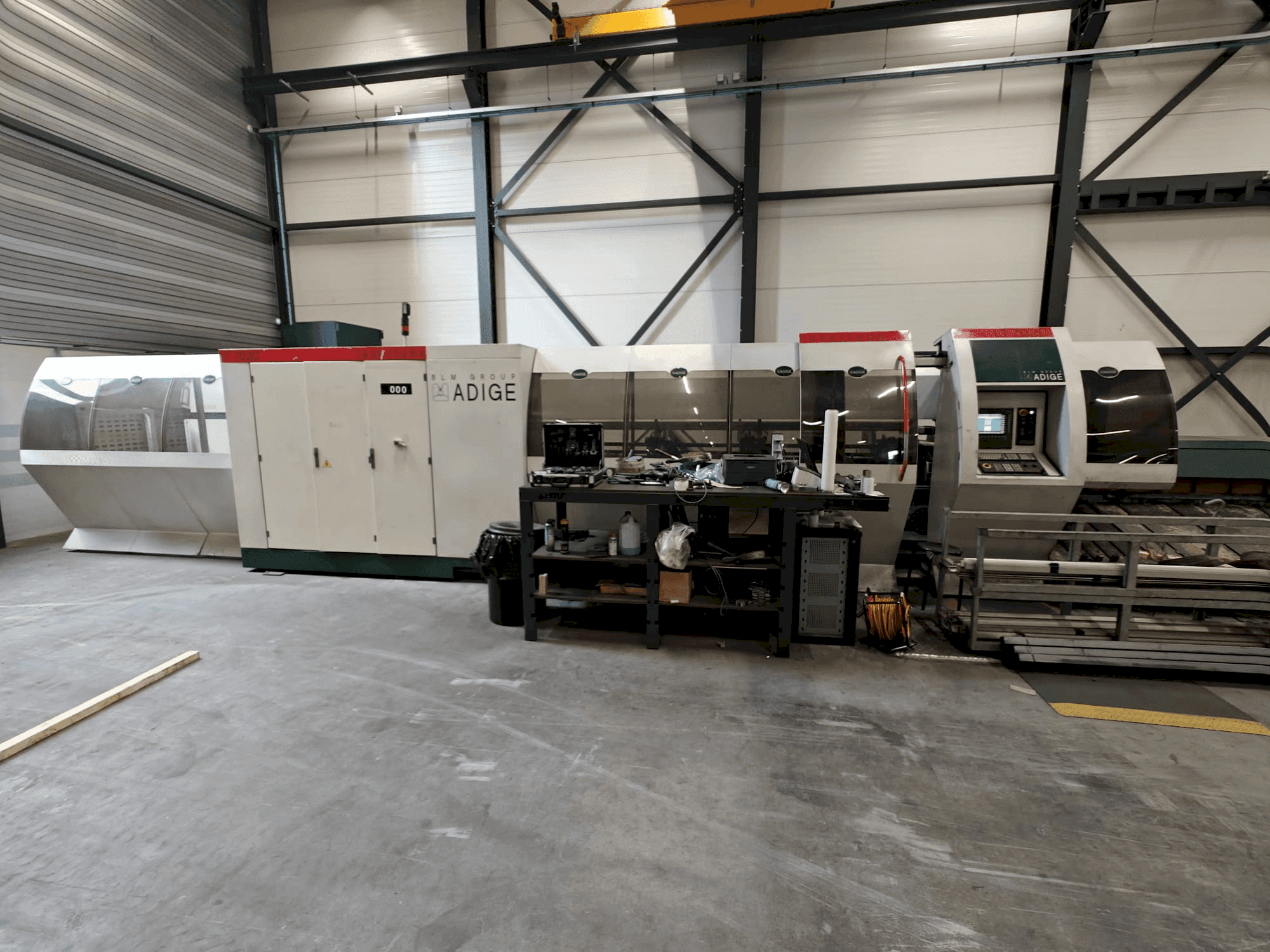 Front view of BLM Adige LT702D  machine