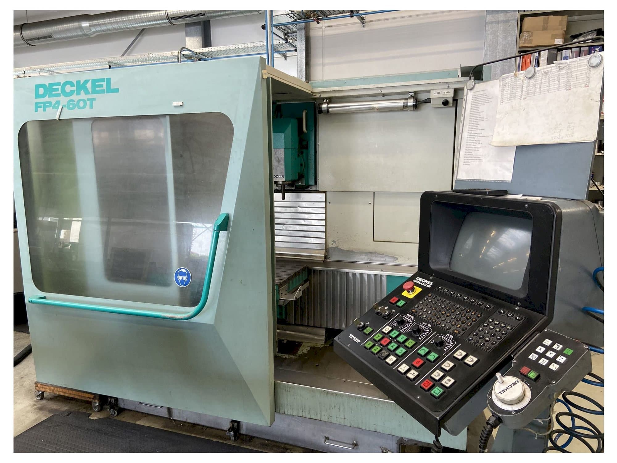 Front view of DECKEL FP4 60  machine