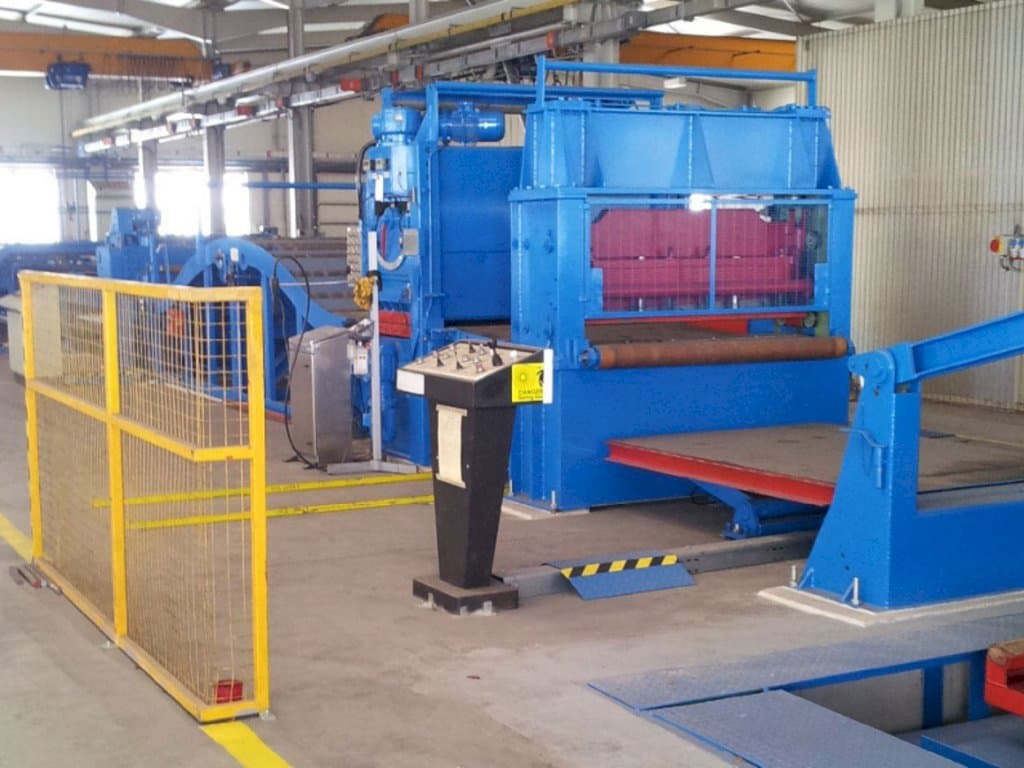 Front view of Sacma									 SP4A  machine