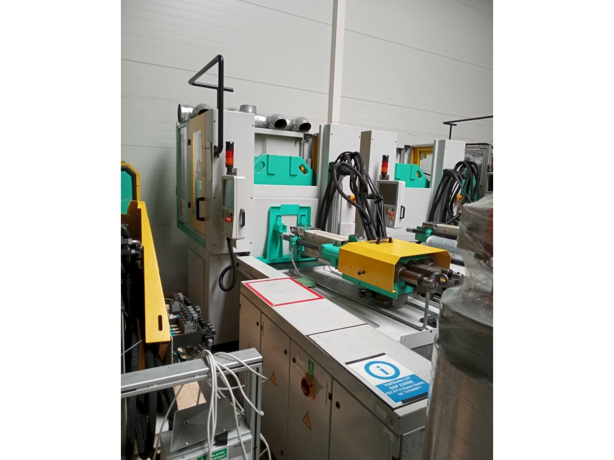 Front view of Arburg Allrounder 1200T-800-150  machine