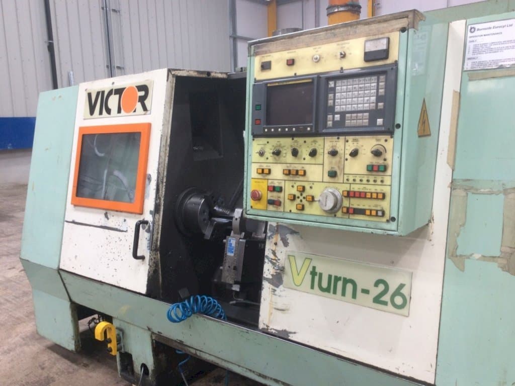 Front view of Victor V Turn-26  machine