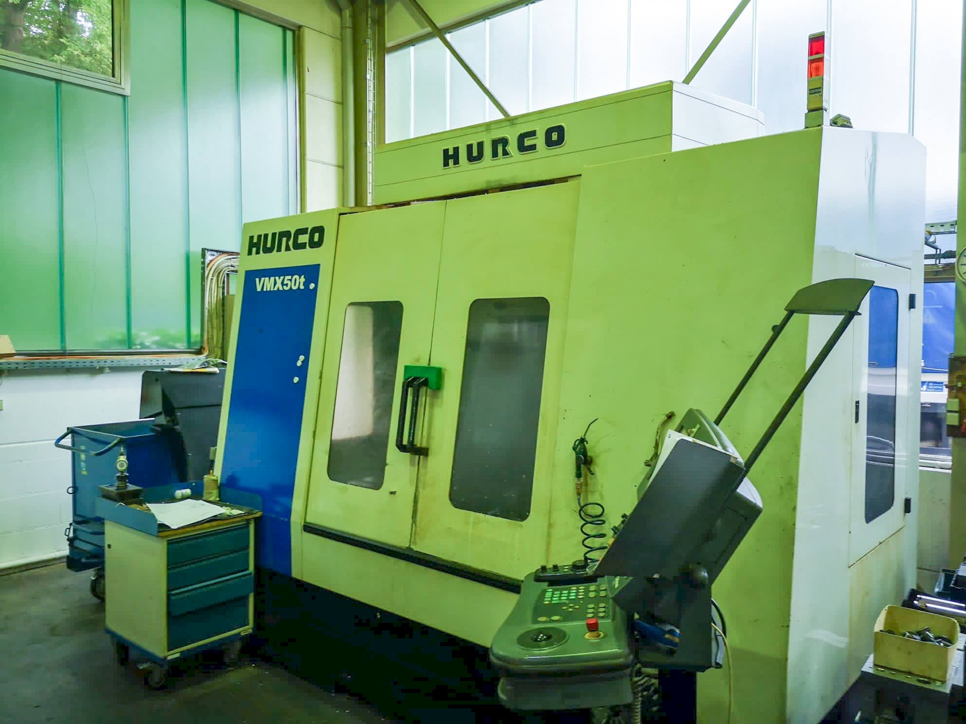 Front view of Hurco VMX50t  machine