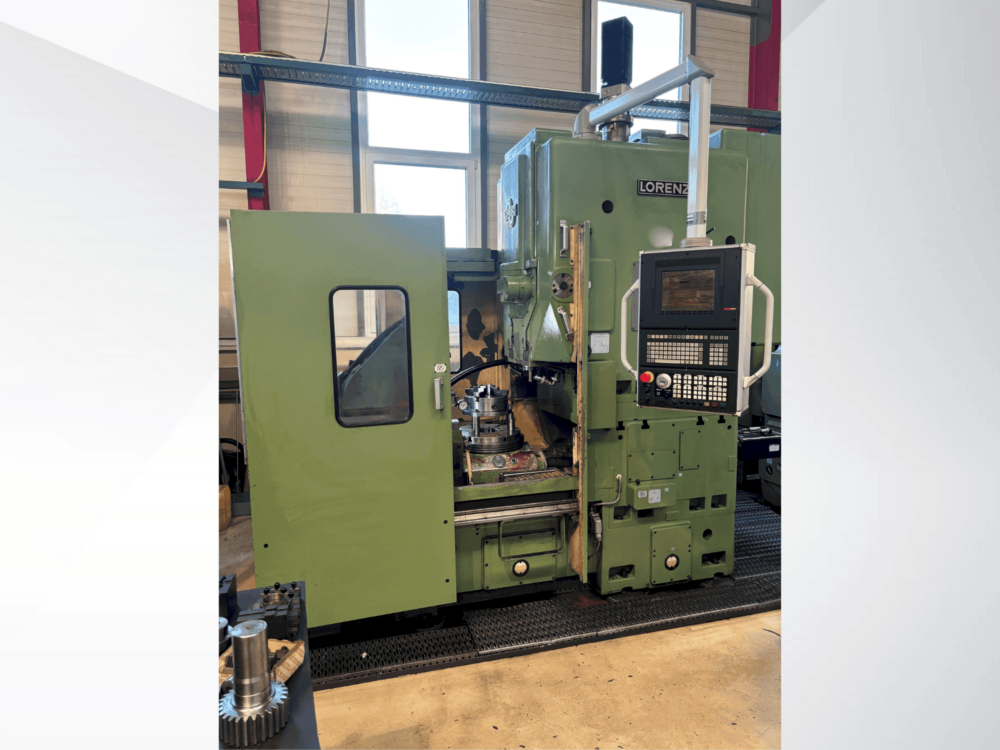 Front view of LORENZ LS 420  machine