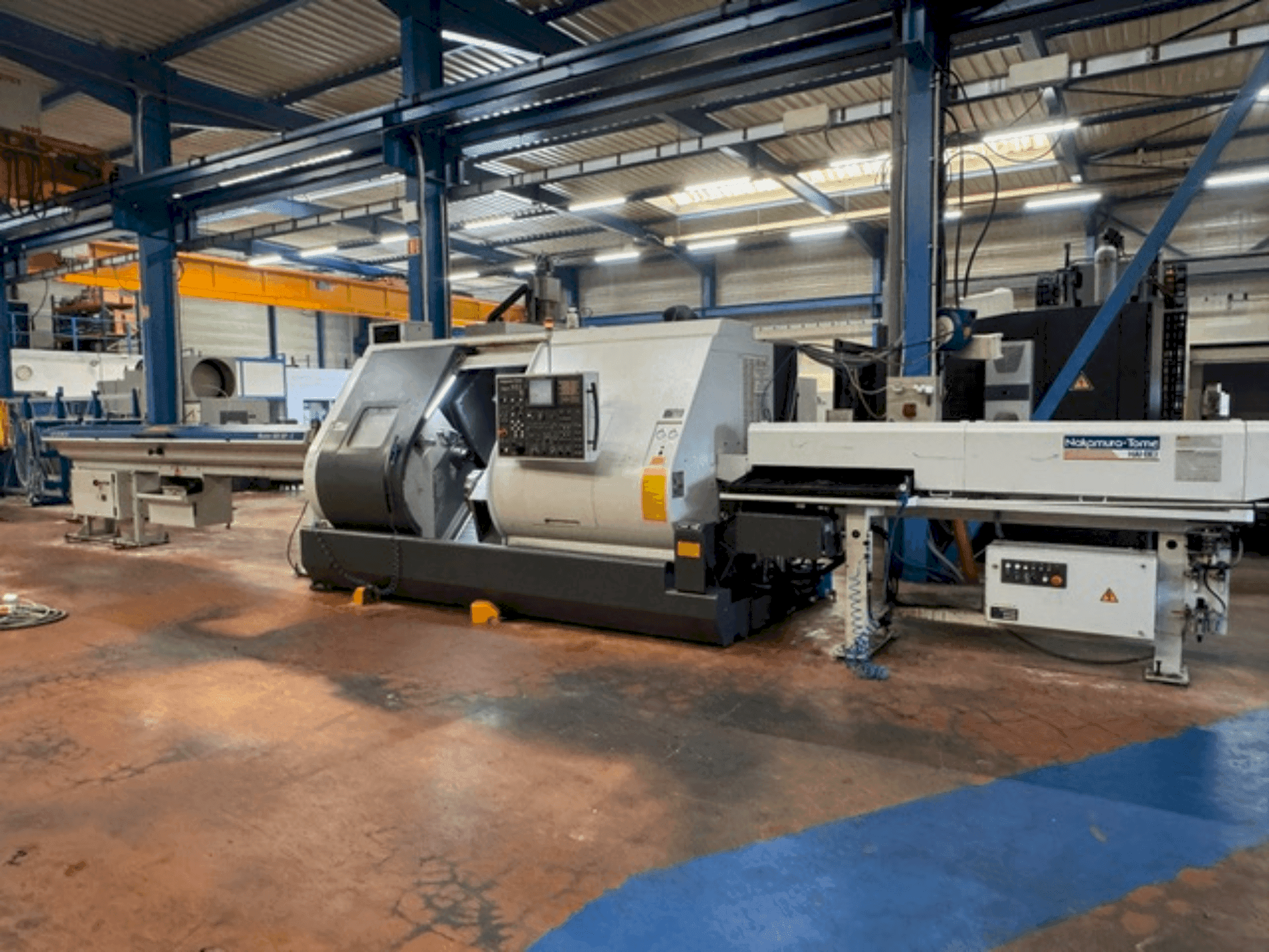 Front view of NAKAMURA-TOME Super NTJ  machine