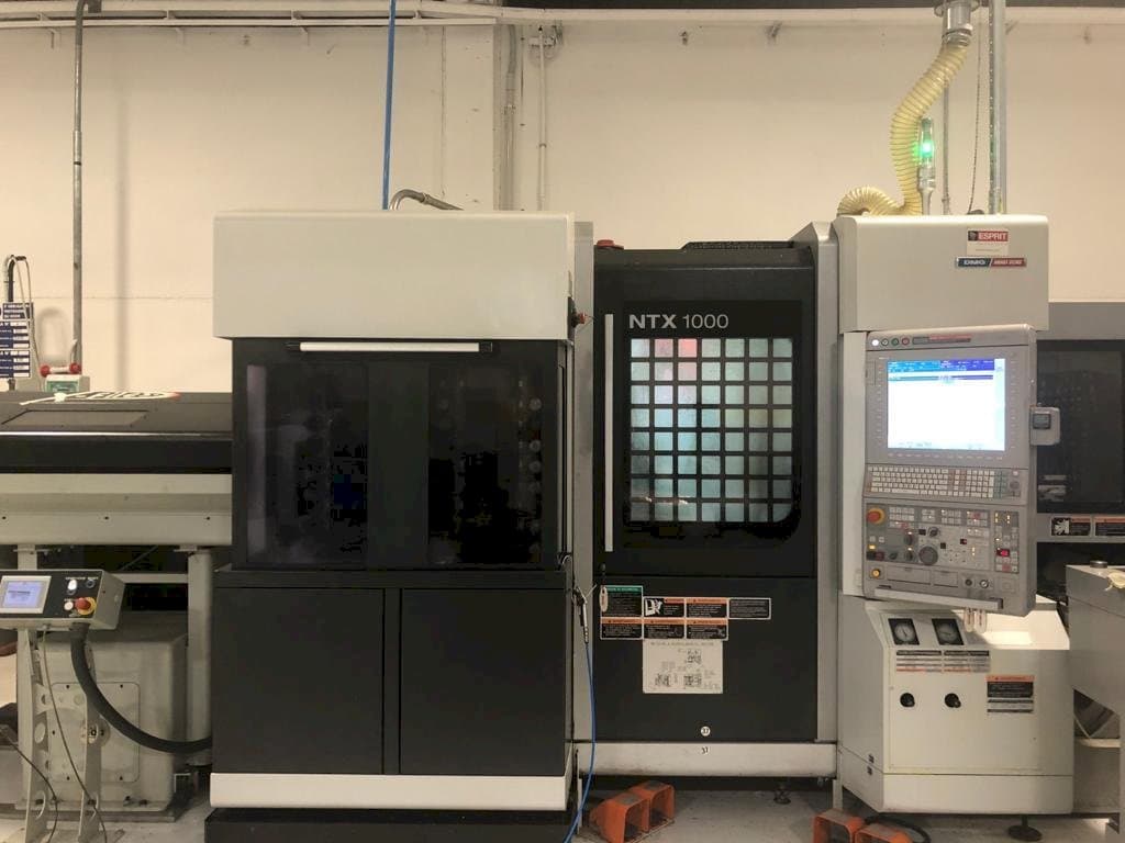 Front view of MORI SEIKI NTX1000  machine