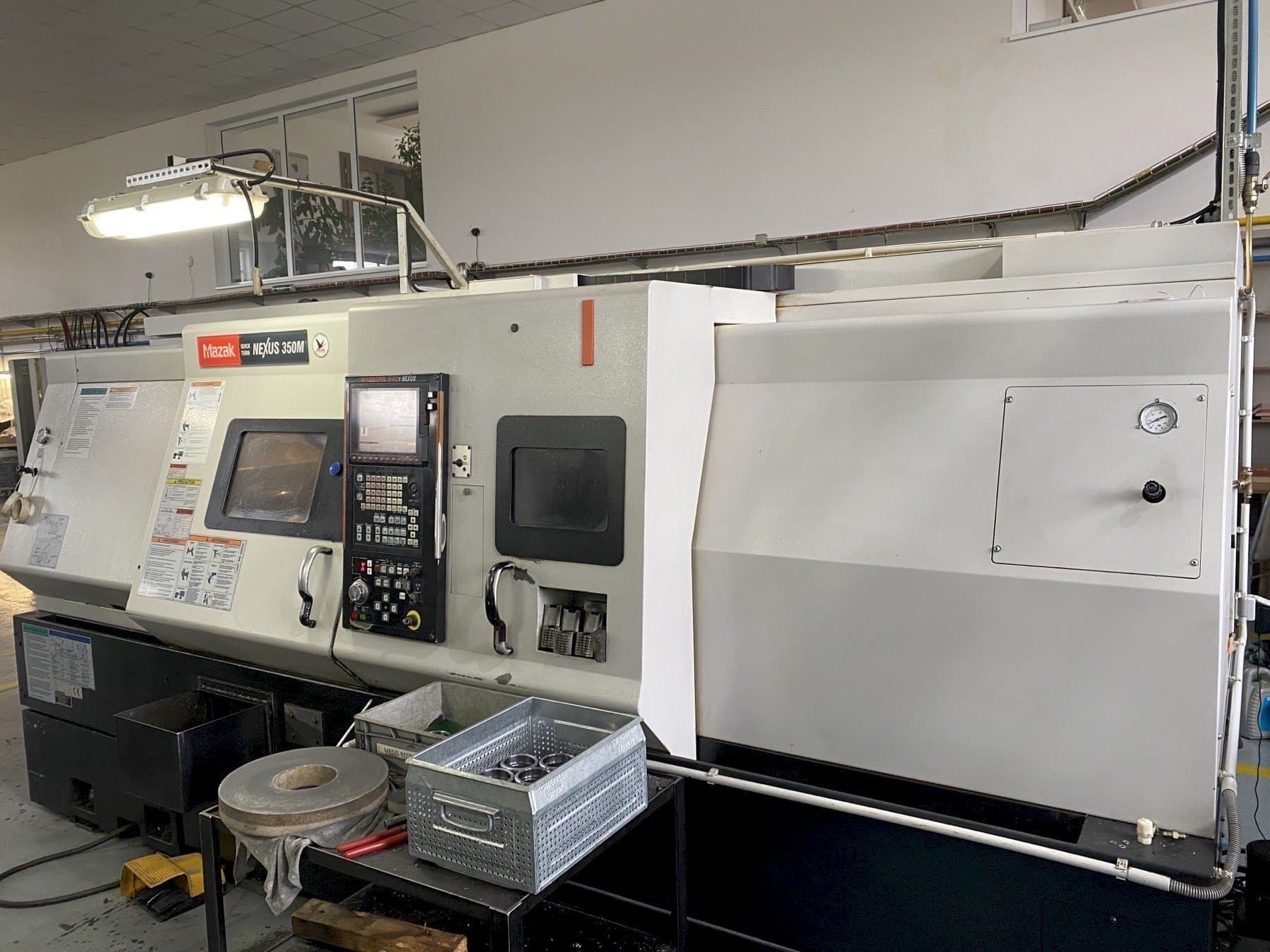 Front view of Mazak QUICKTURN Nexus 350M  machine