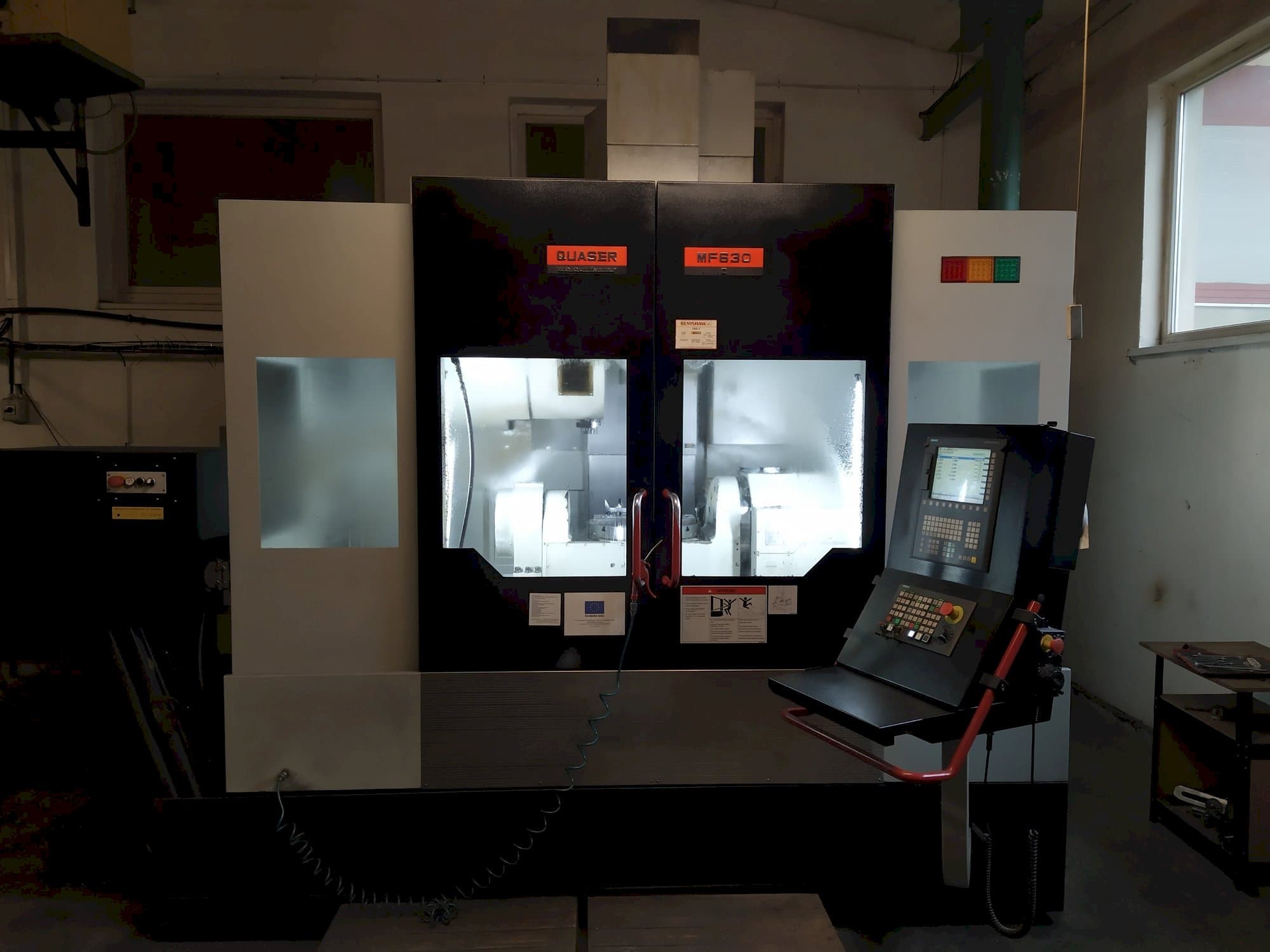 Front view of Quaser MF 630C  machine