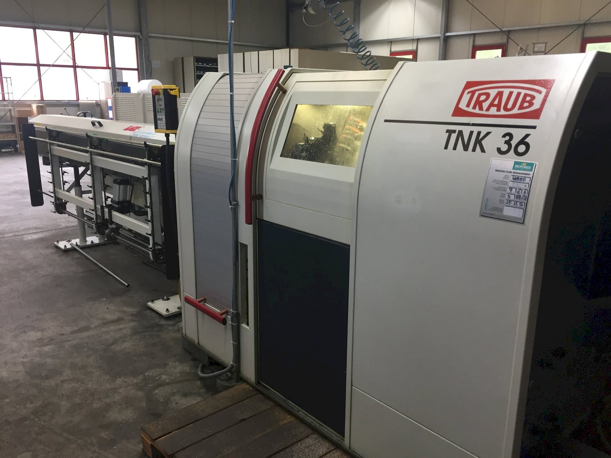 Front view of TRAUB TNK 36  machine