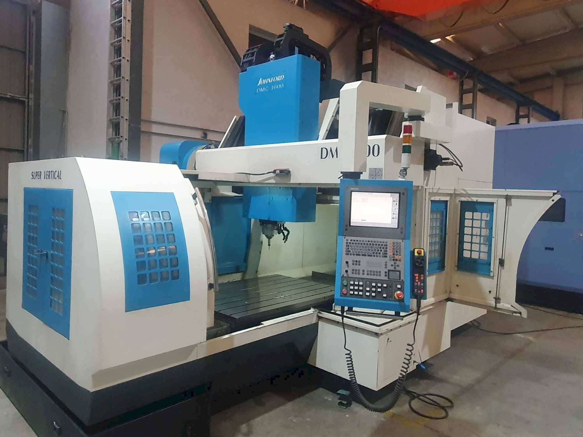 Front view of Johnford DMC-1600  machine