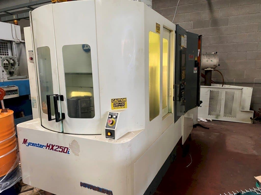 Front view of Kitamura Mycenter HX250i  machine