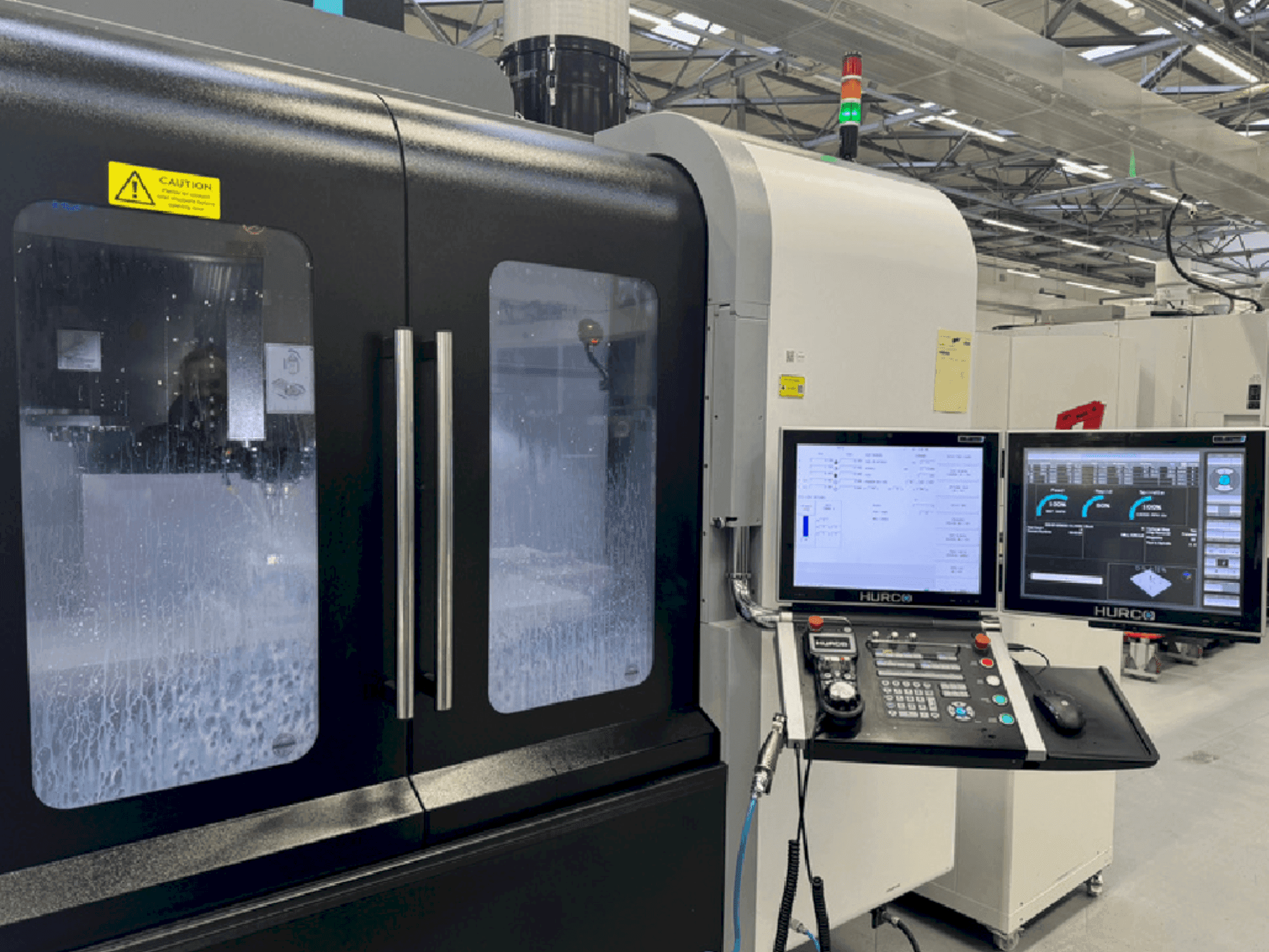Front view of Hurco VMX42HSRTi  machine